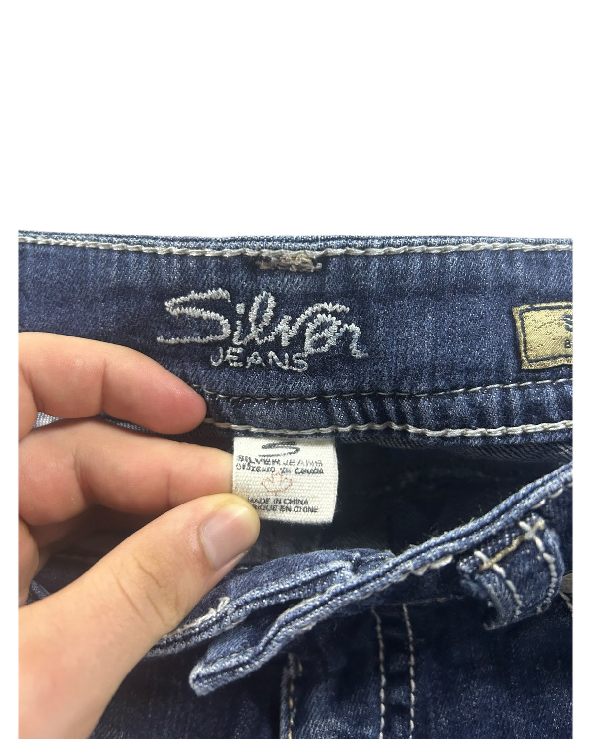 Y2K Darkblue Bootcut Jeans Woman