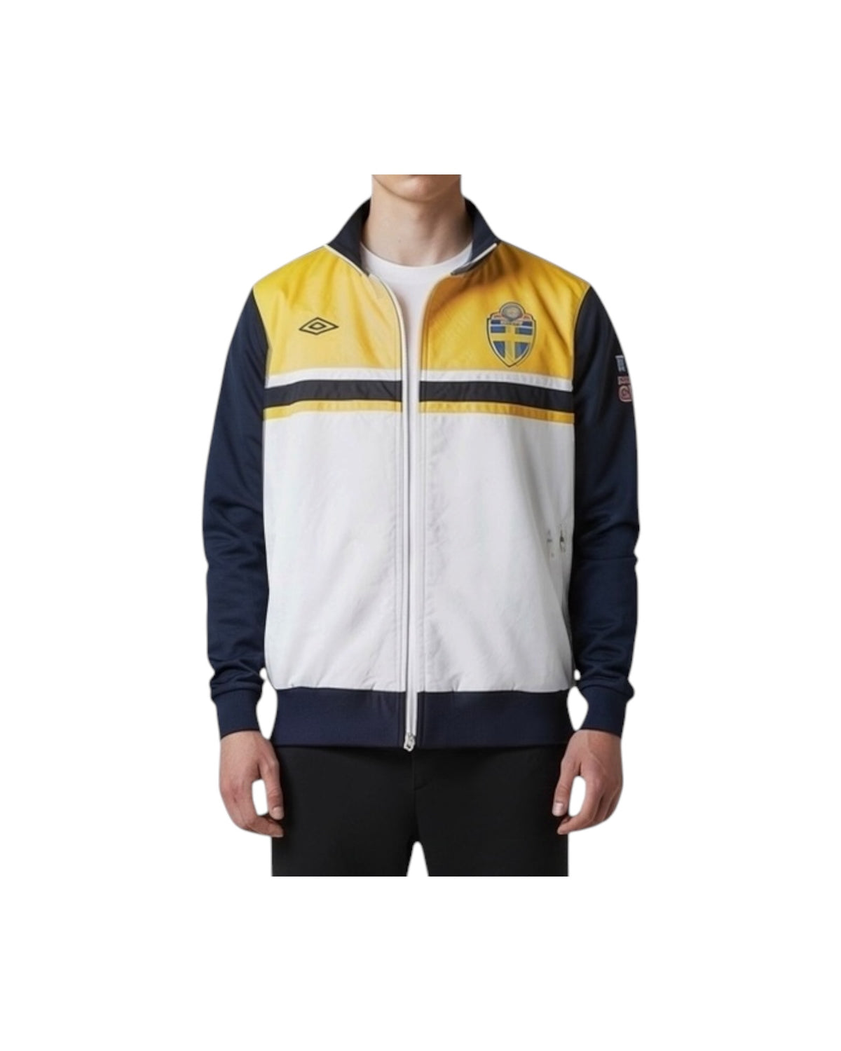 Sweden Trackjacket Yellow White
