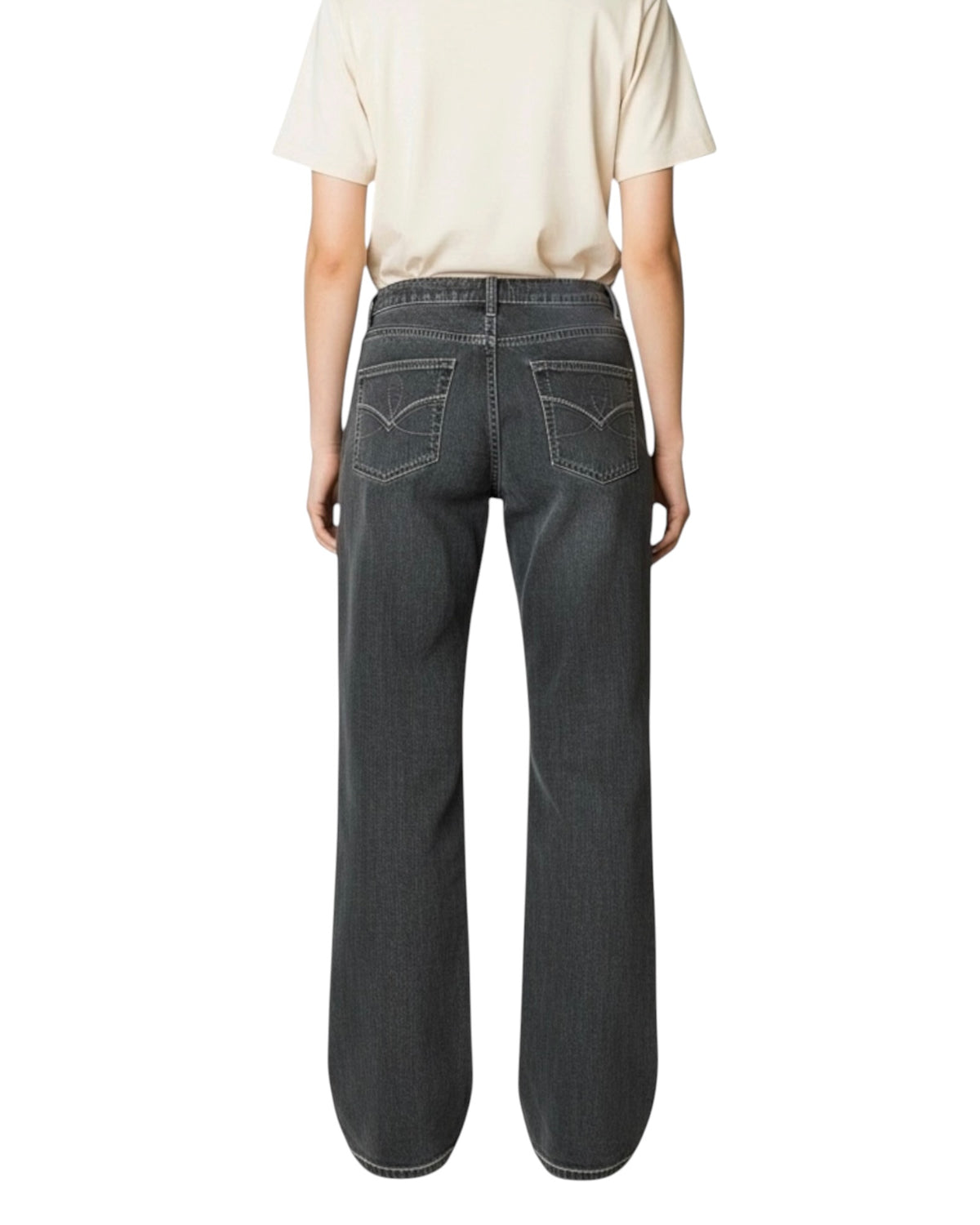 Y2K Bootcut Jeans Black
