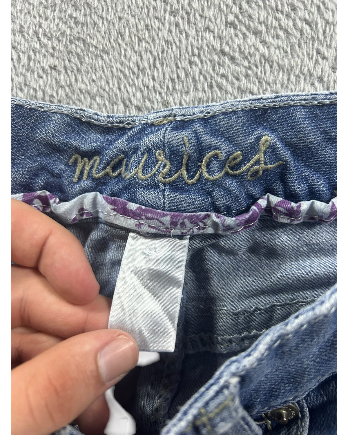 Y2K Bootcut Jeans Washed Blue Woman