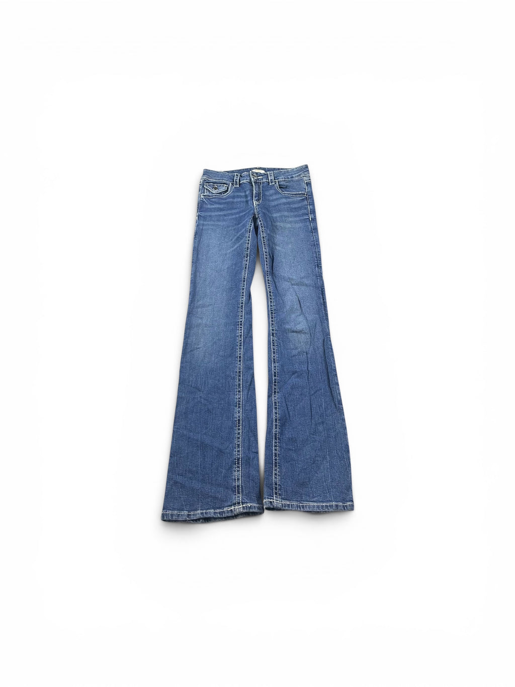 Ginatricot Bootcut Jeans Darkblue