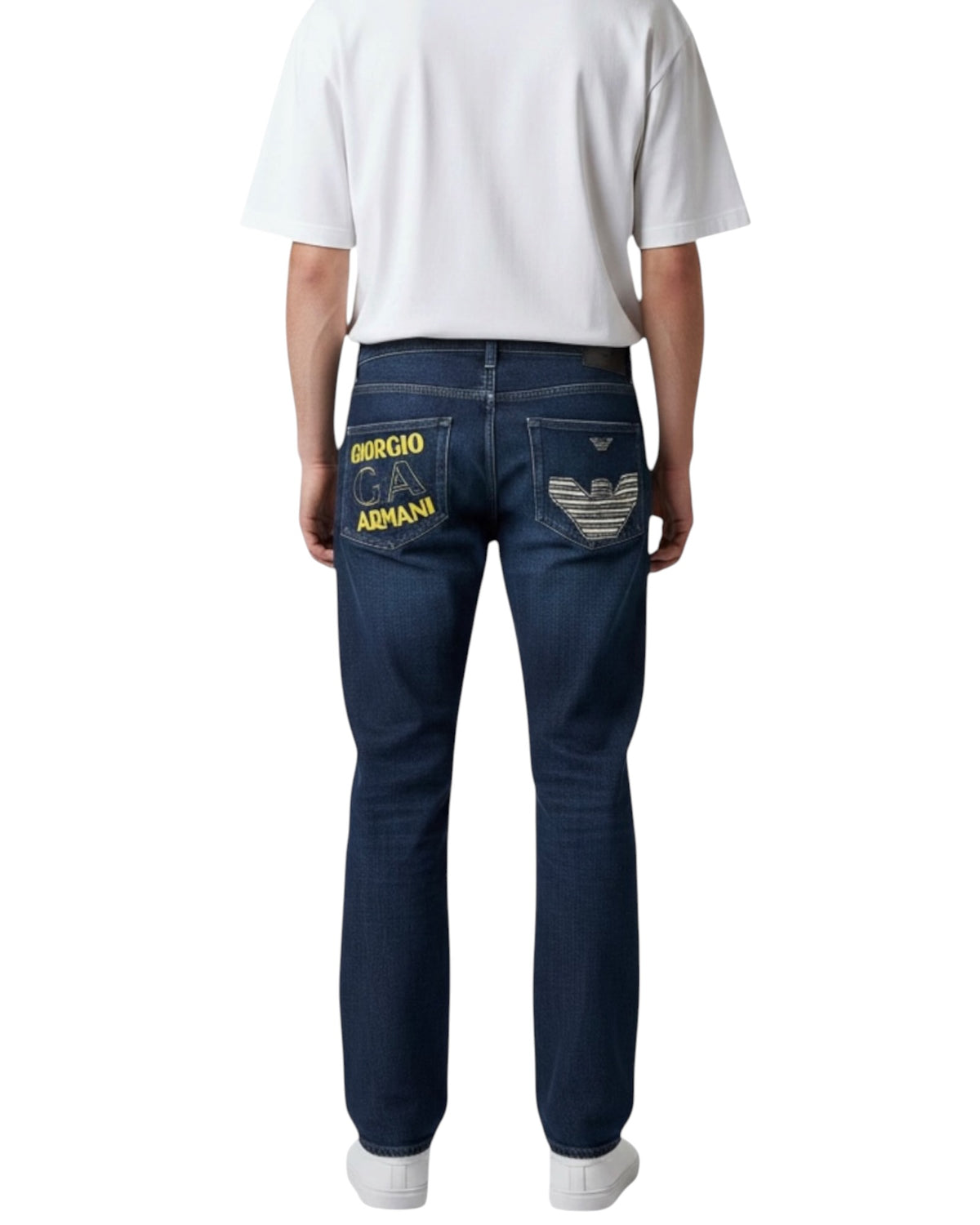 Giorgio Armani Jeans Big Print men