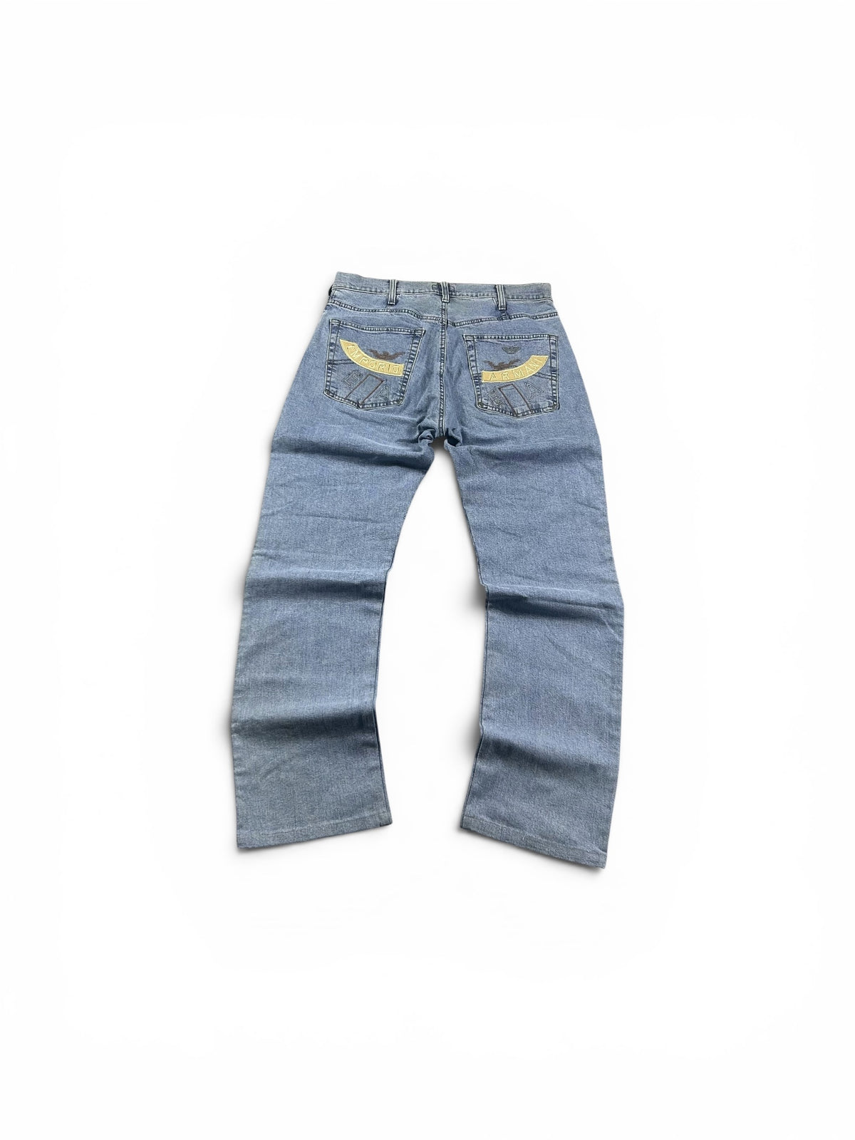 Armani Jeans Big Print Lightblue Men