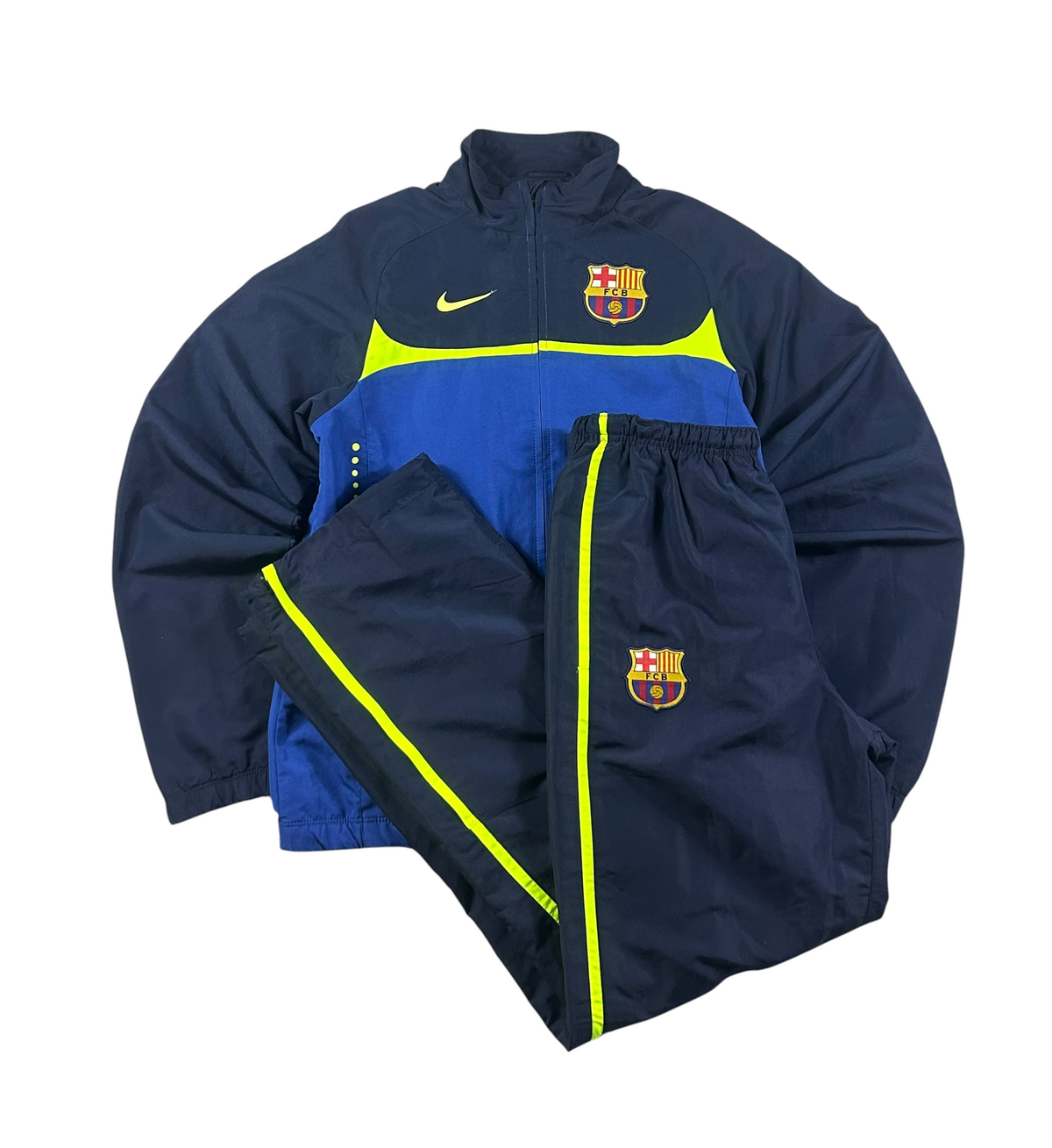 Barcelona Tracksuit Darkblue Blue