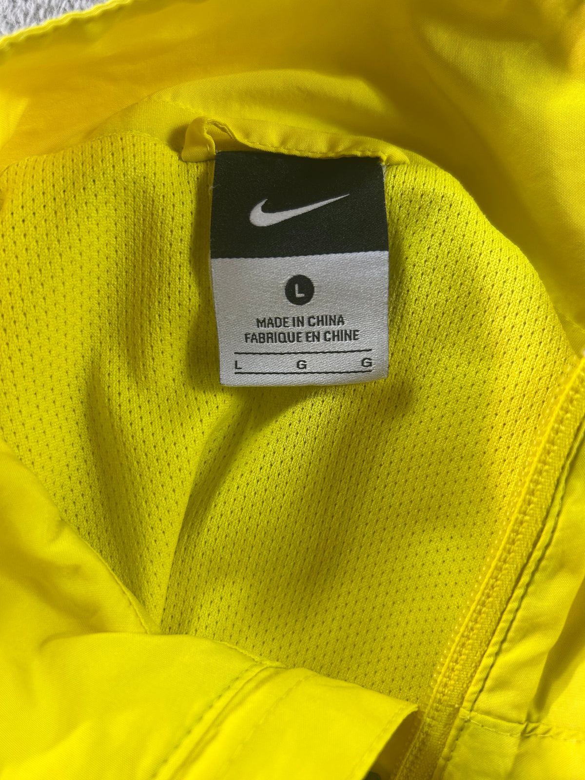Barcelona Windbreaker Yellow