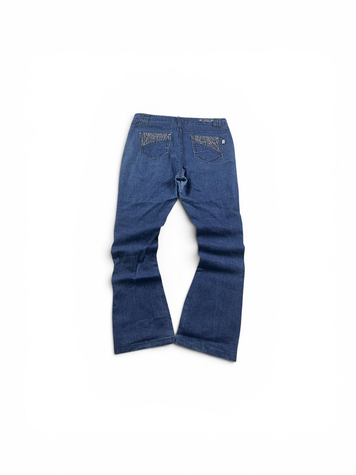 Y2K Bootcut Jeans Darkblue