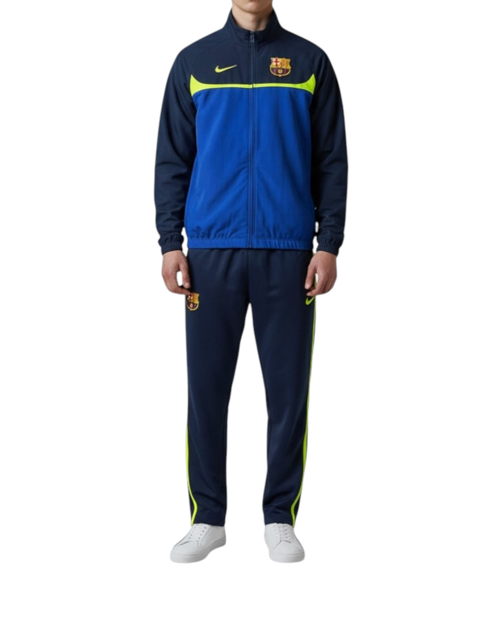 Barcelona Tracksuit Darkblue Blue