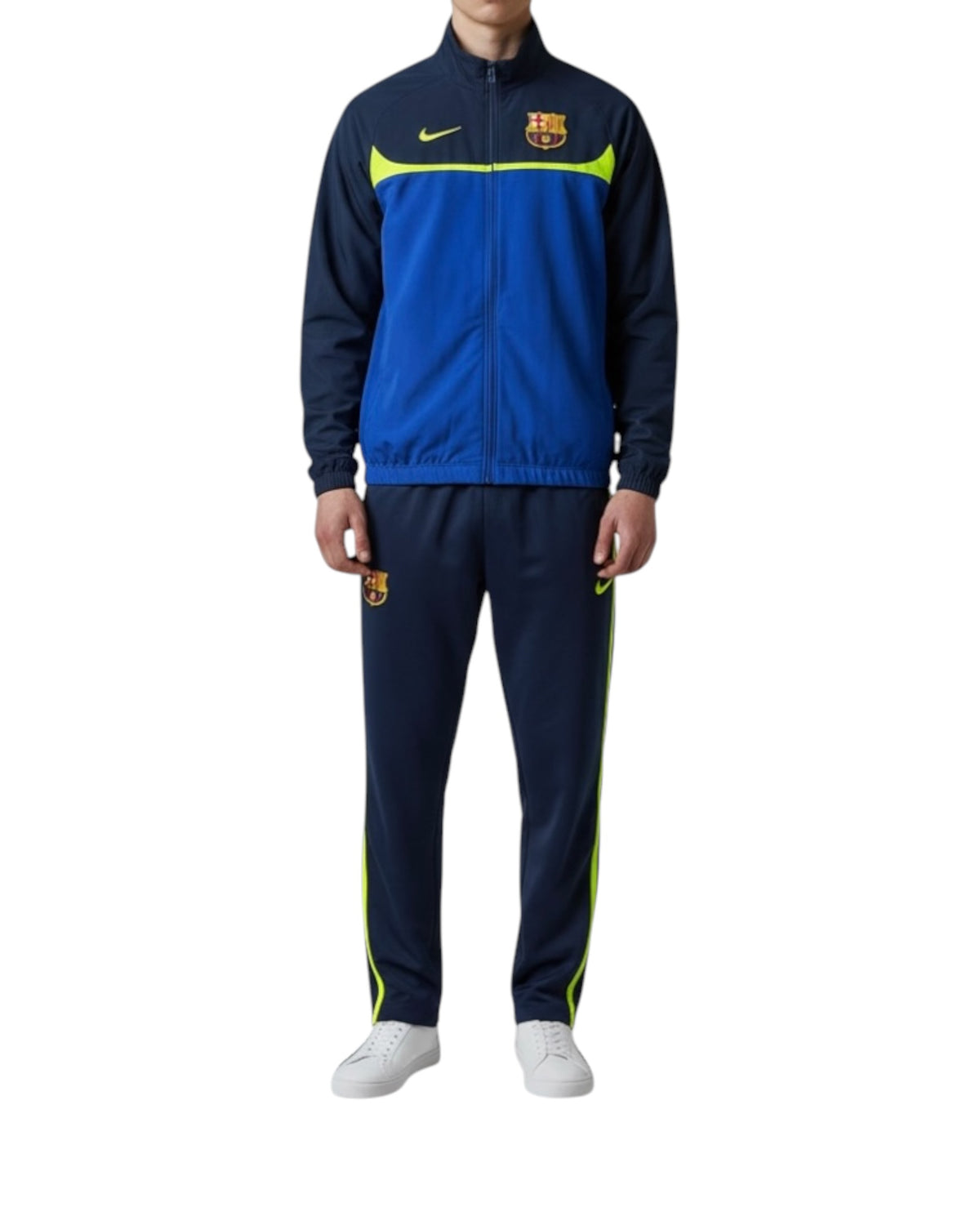 Barcelona Tracksuit Darkblue Blue