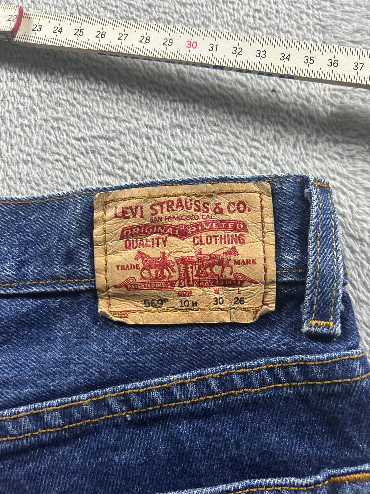 Levi’s Jeans Darkblue Loose Straight