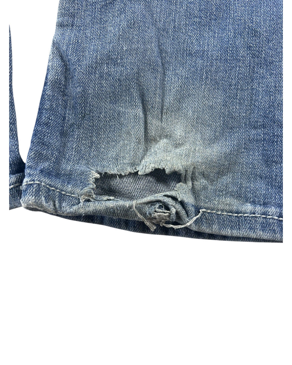 Y2K Bootcut Jeans Washed Blue Woman