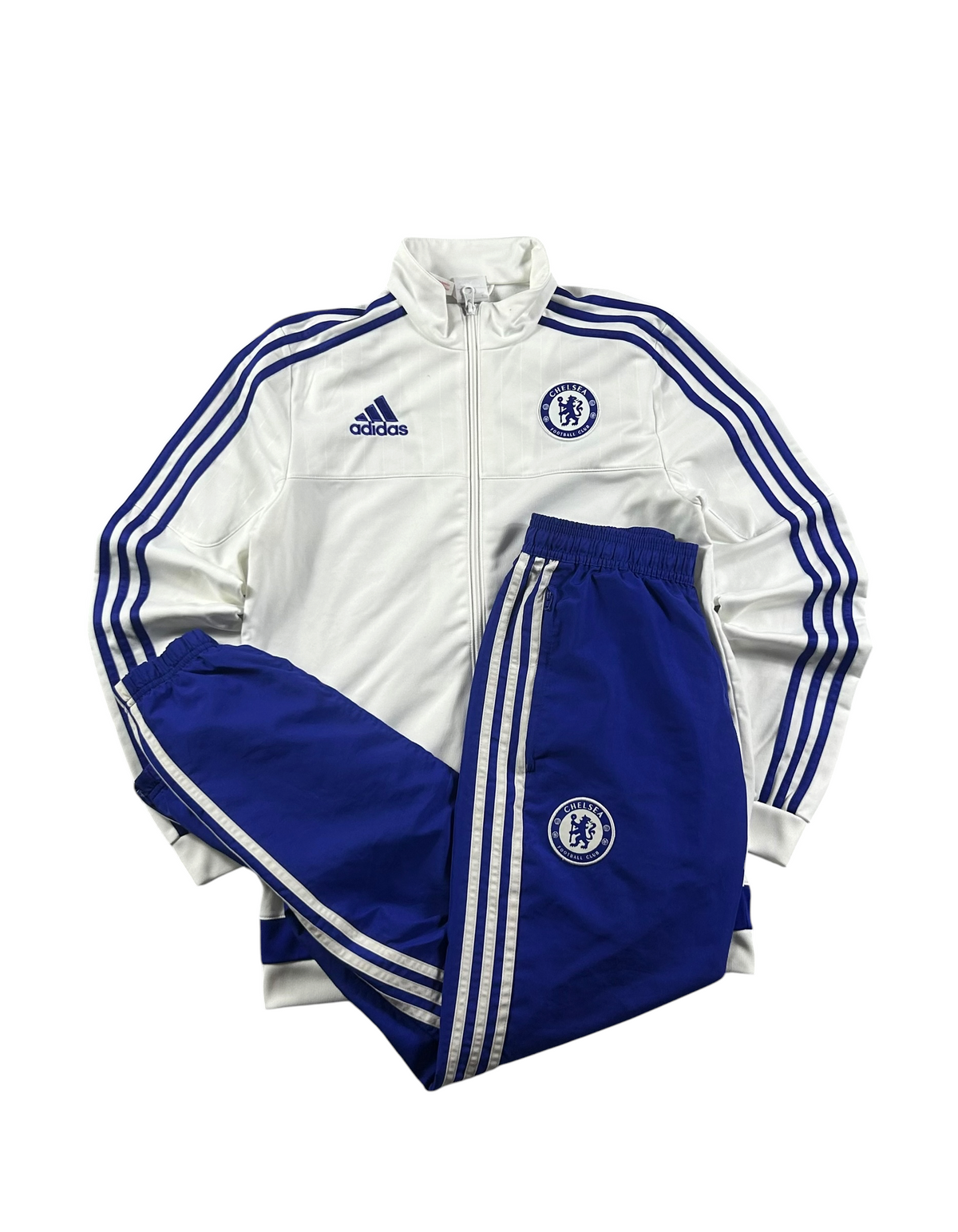 Chelsea Tracksuit Blue White 2015