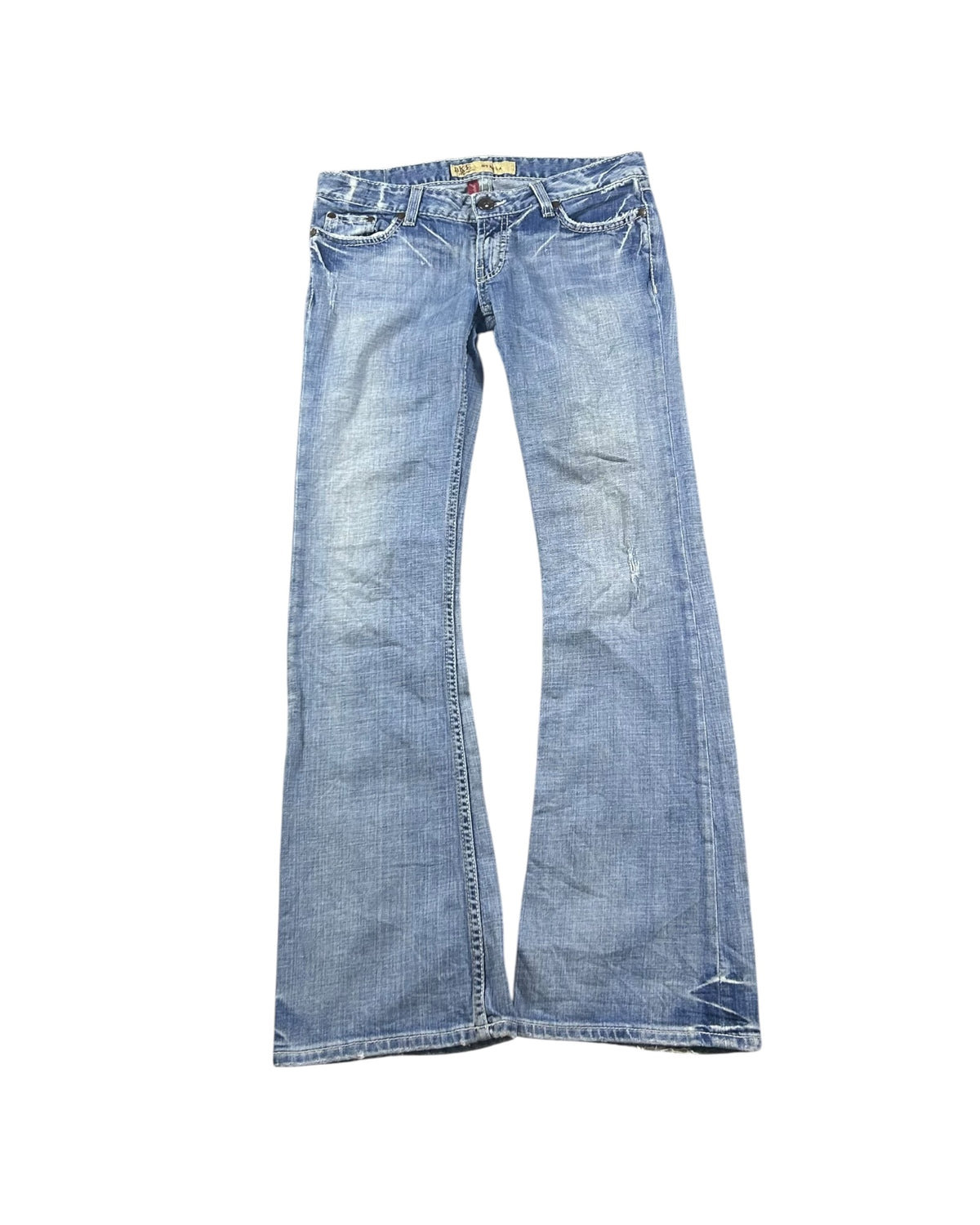 Y2K Bootcut Jeans Blue