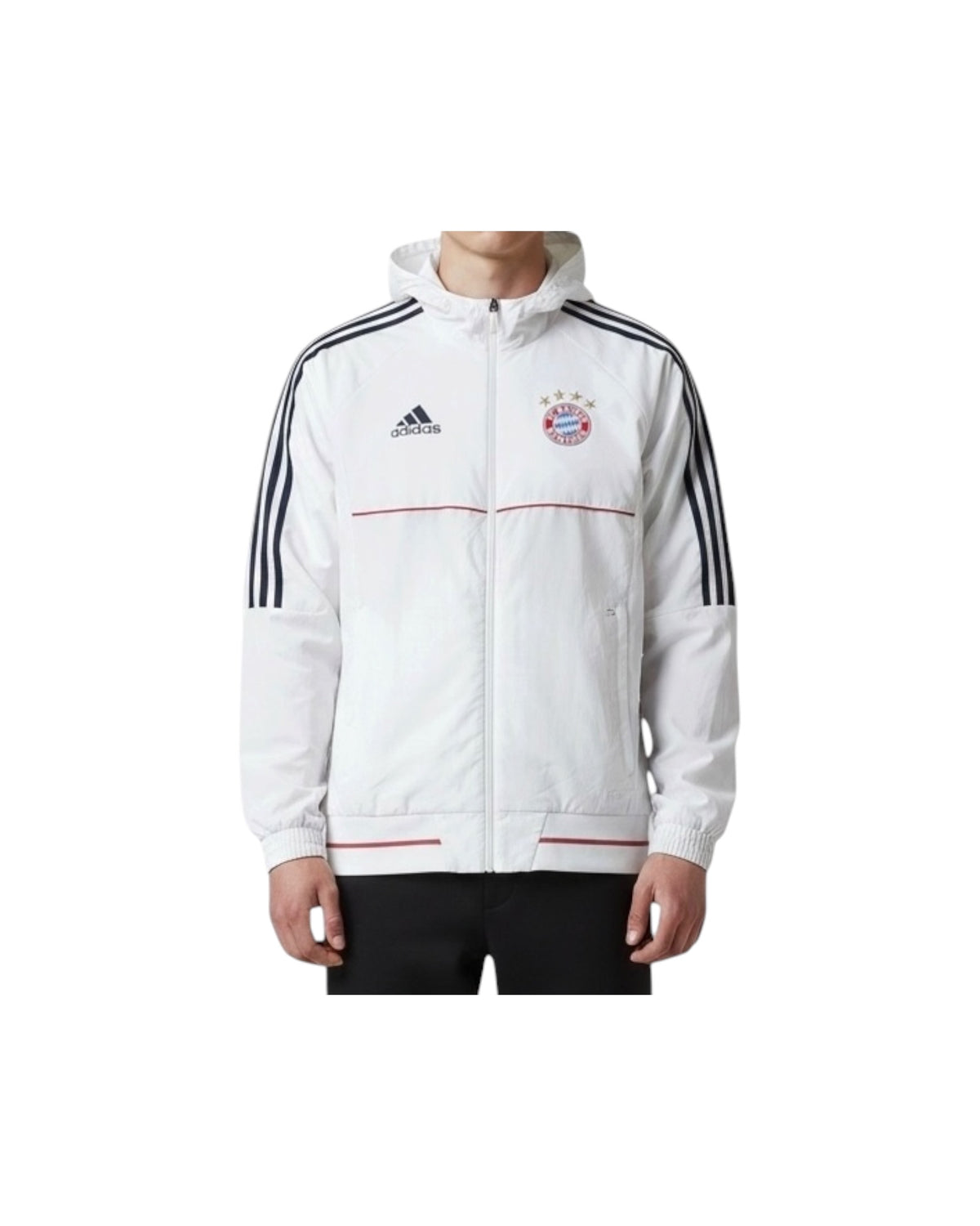 Bayern Adidas Trackjacket White 2017