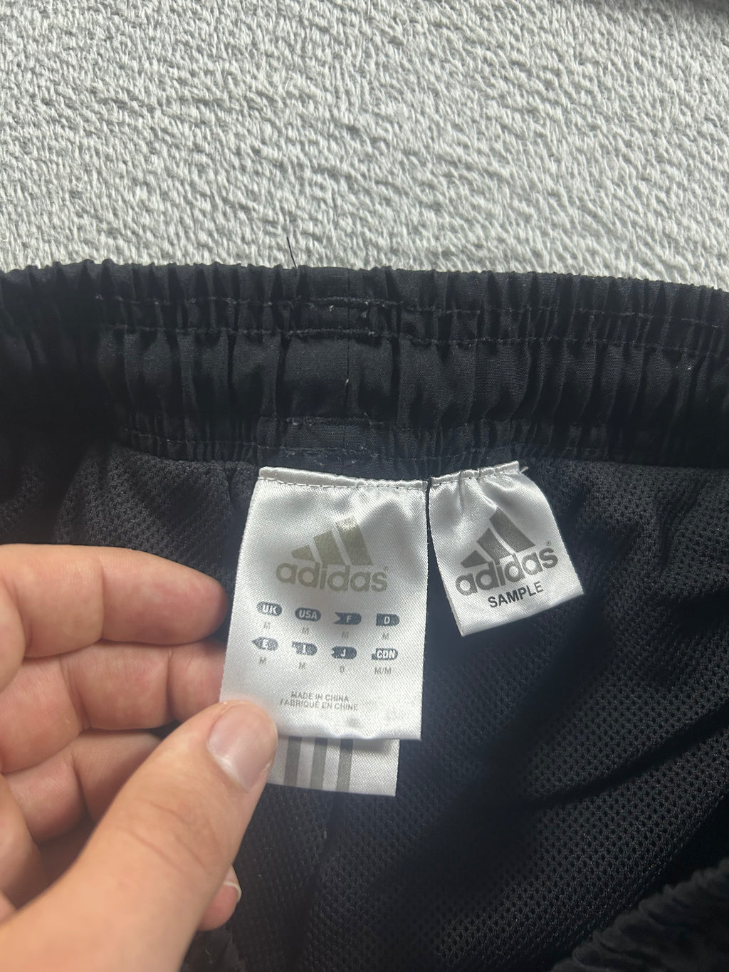 Rare Real Madrid Tracksuit Sample White Black