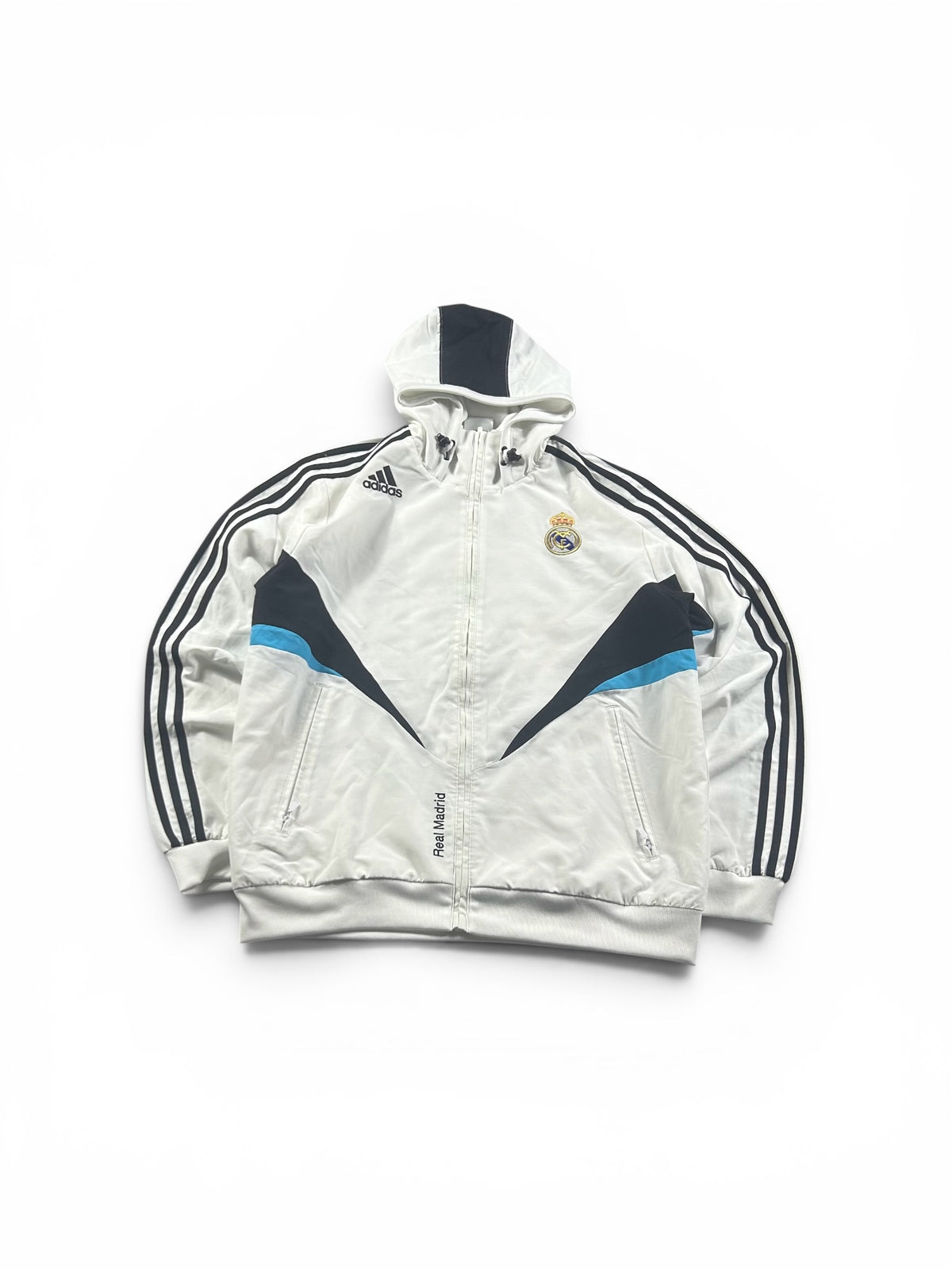Rare Real Madrid Tracksuit Sample White Black
