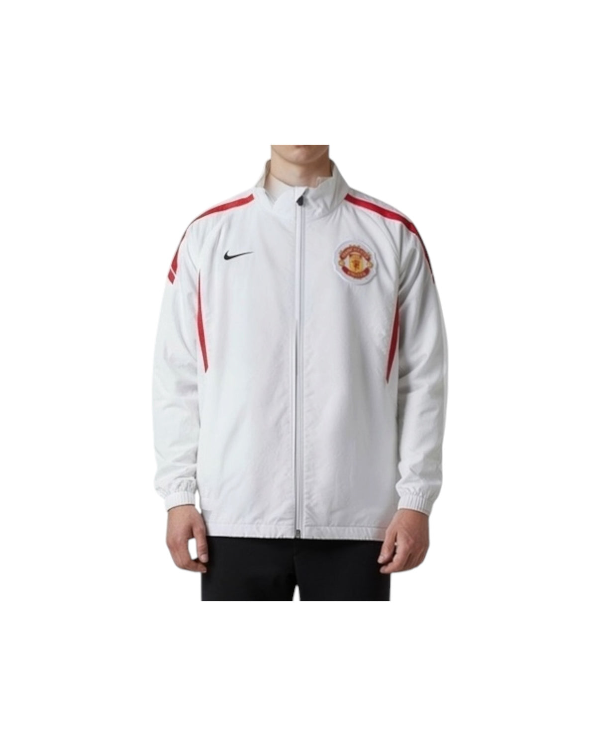 Manchester United Trackjacket White