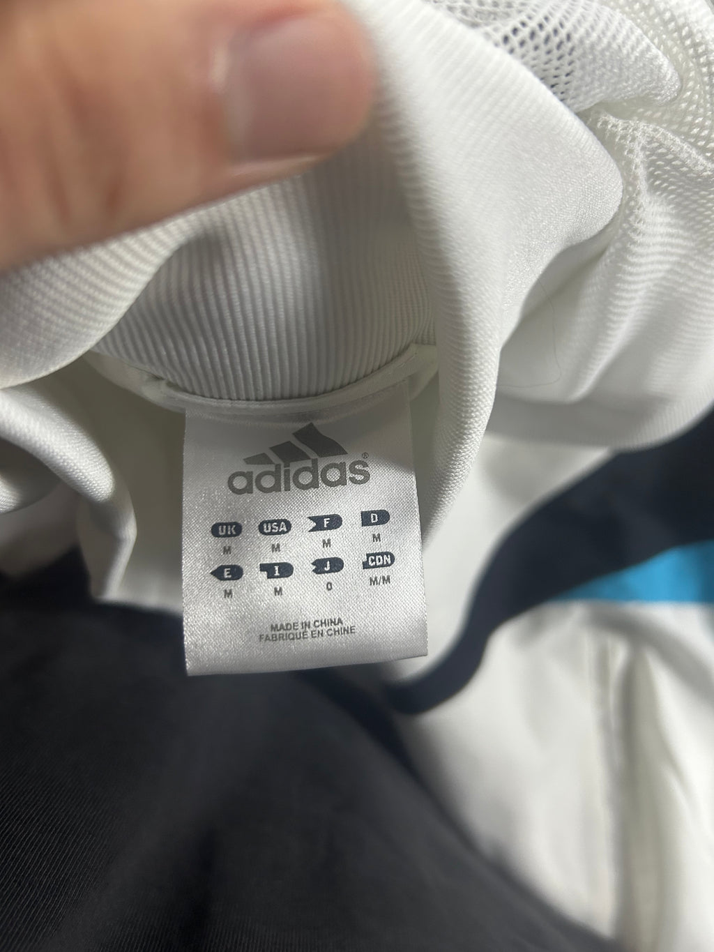 Rare Real Madrid Tracksuit Sample White Black