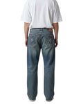 Versace Designer Jeans Washed Blue Baggy