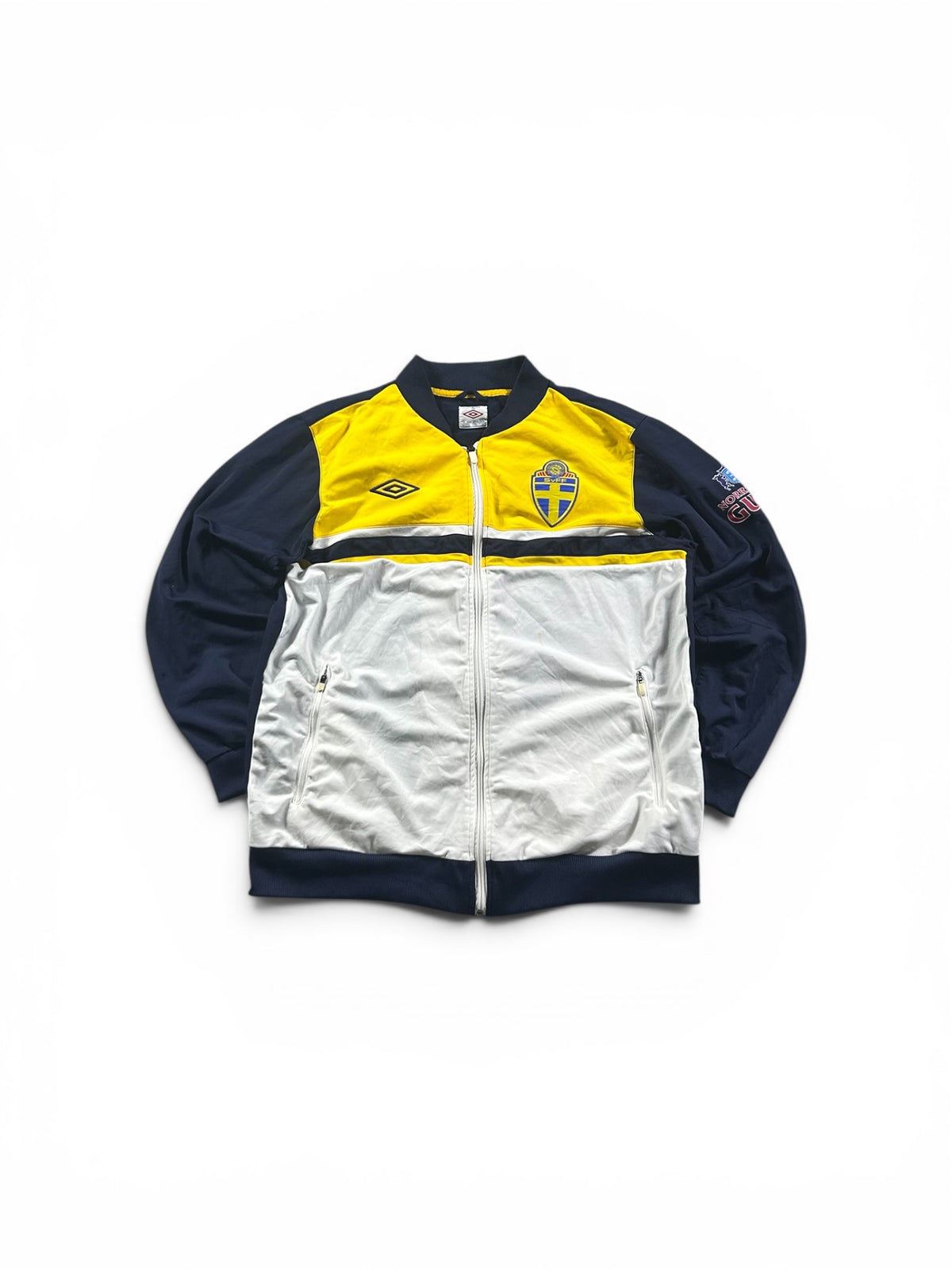 Sweden Trackjacket Yellow White