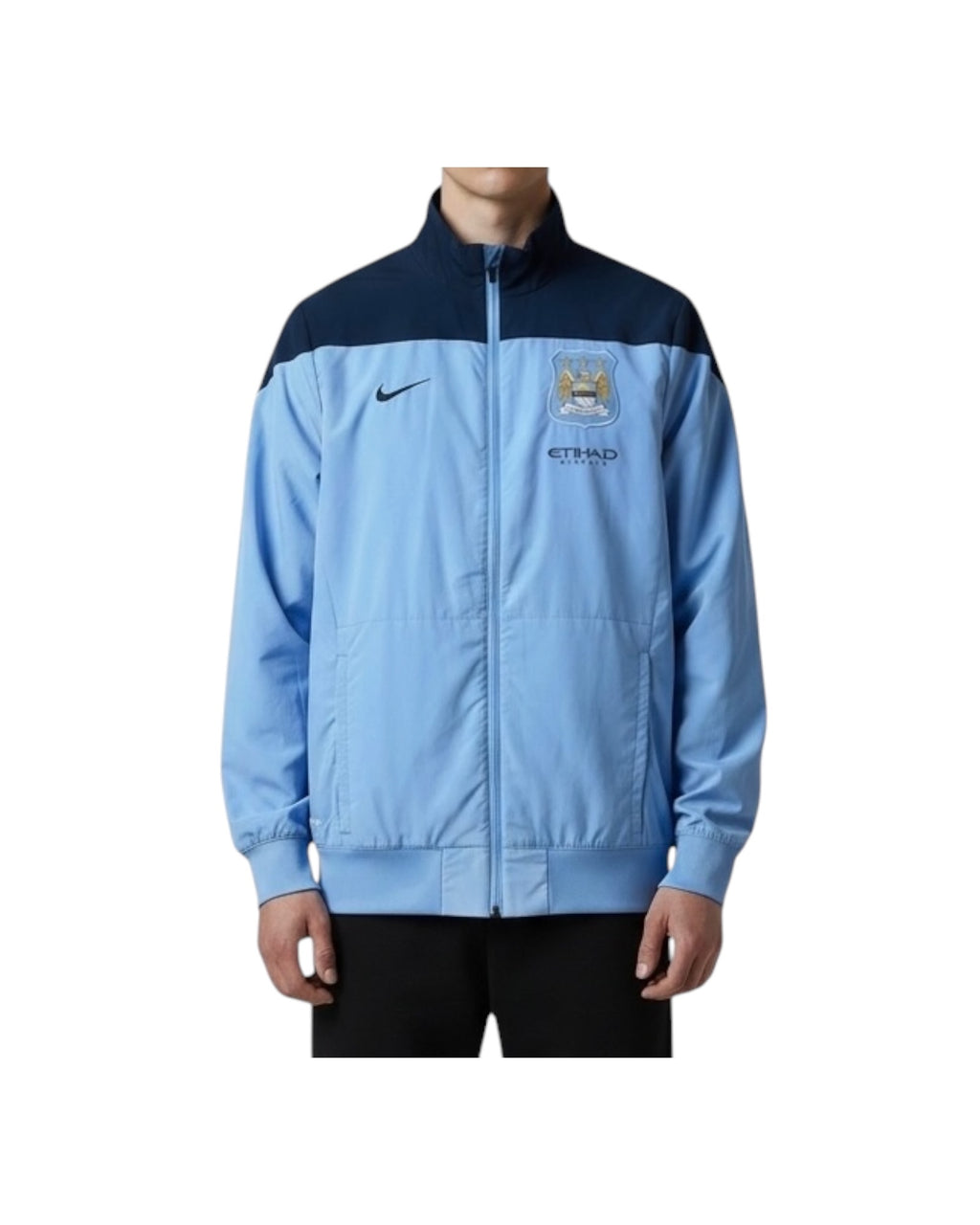 Manchester City Trackjacket Blue Black