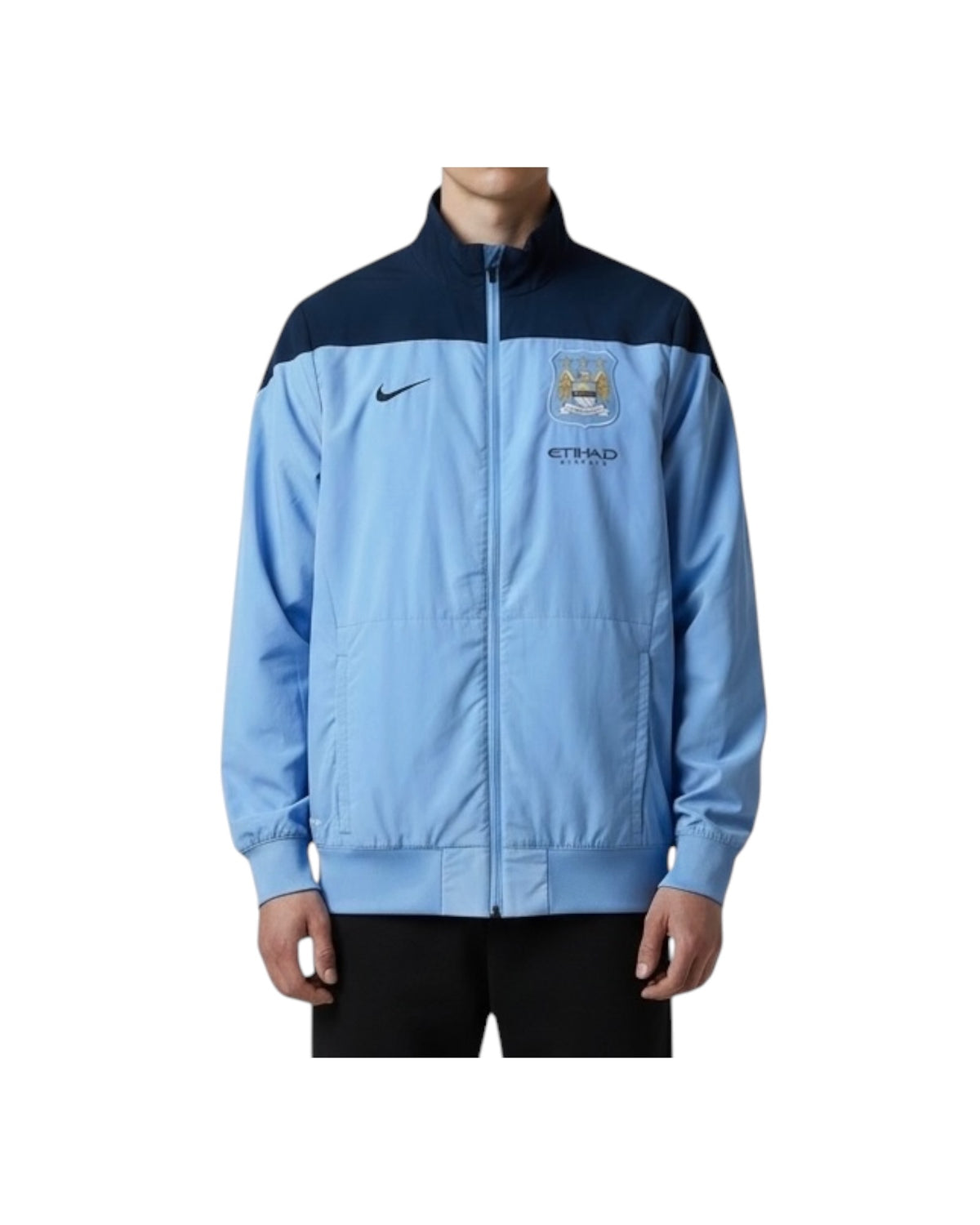 Manchester City Trackjacket Blue Black