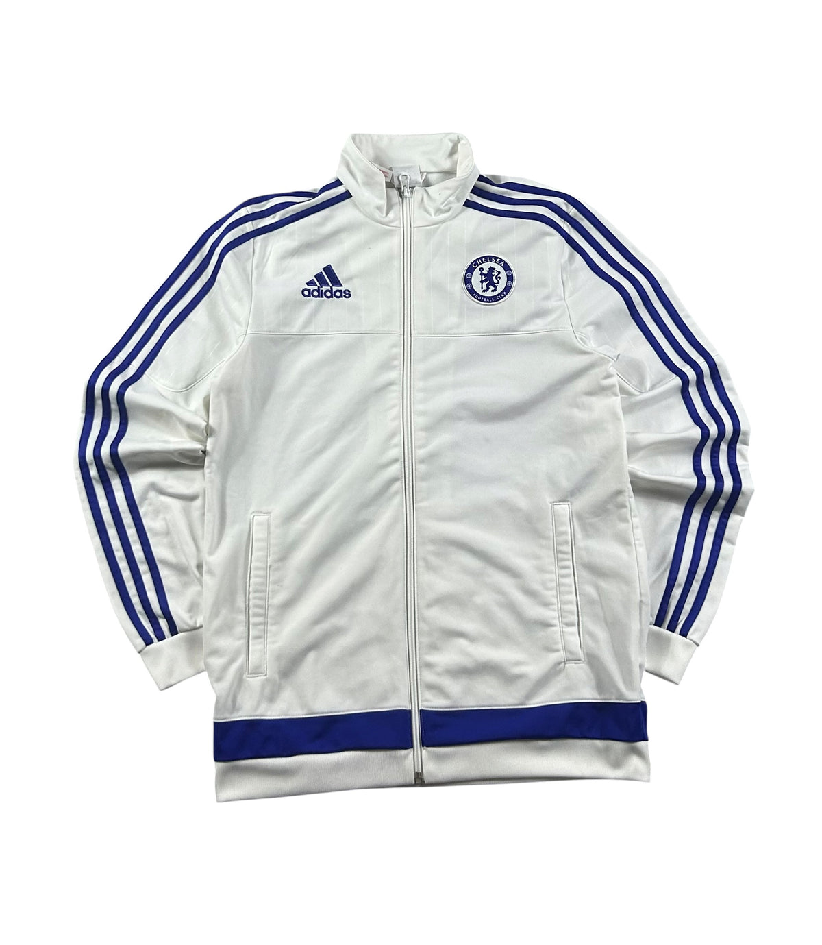 Chelsea Tracksuit Blue White 2015
