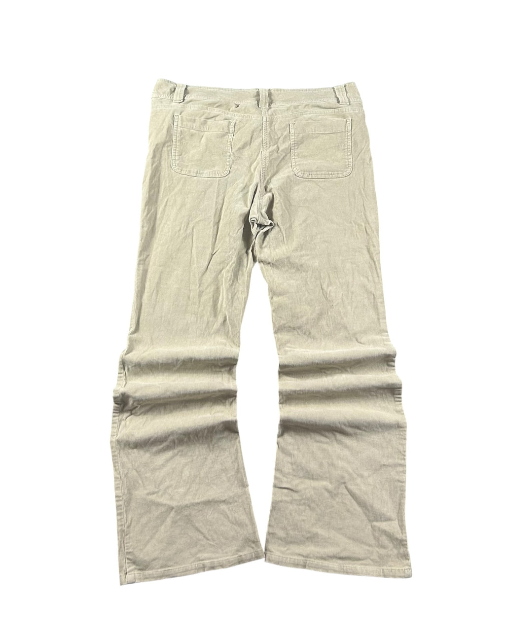 Y2K Bootcut Jeans Beige