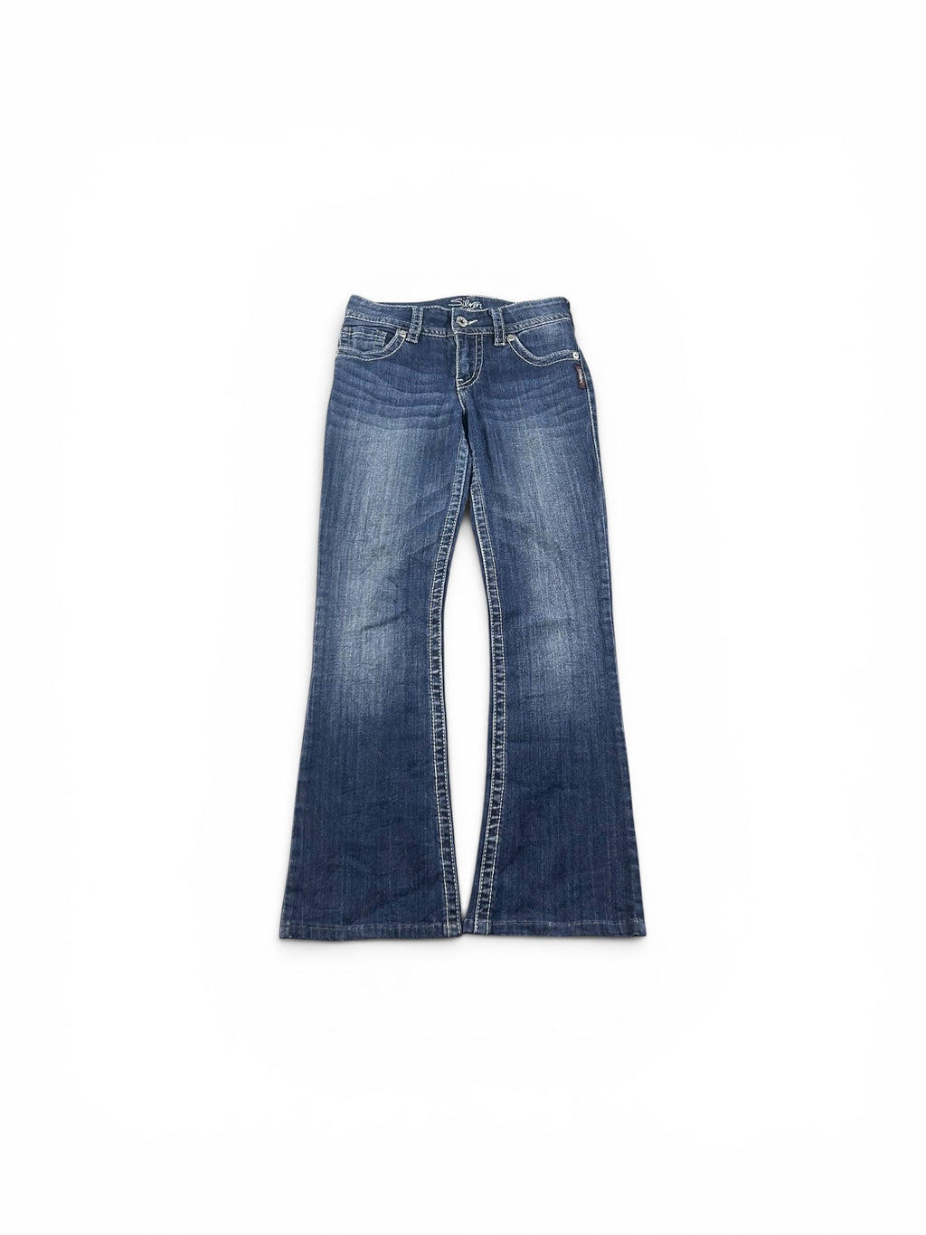 Y2K Darkblue Bootcut Jeans Woman