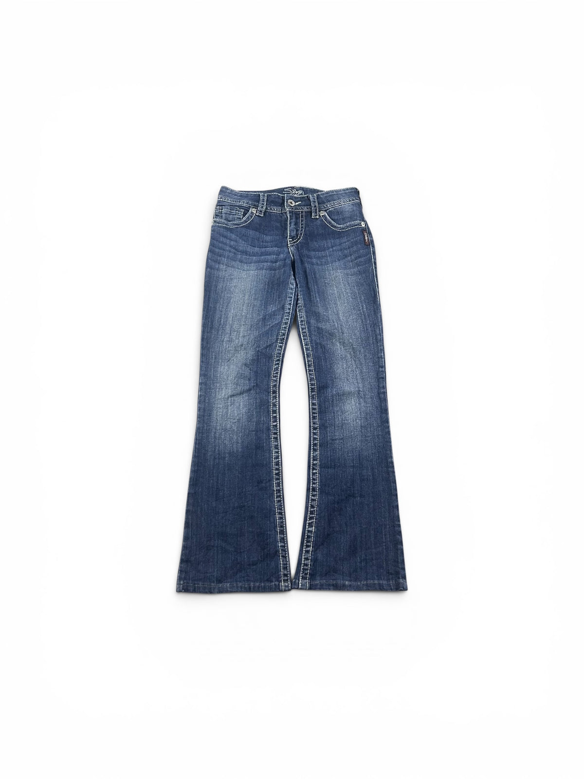 Y2K Darkblue Bootcut Jeans Woman