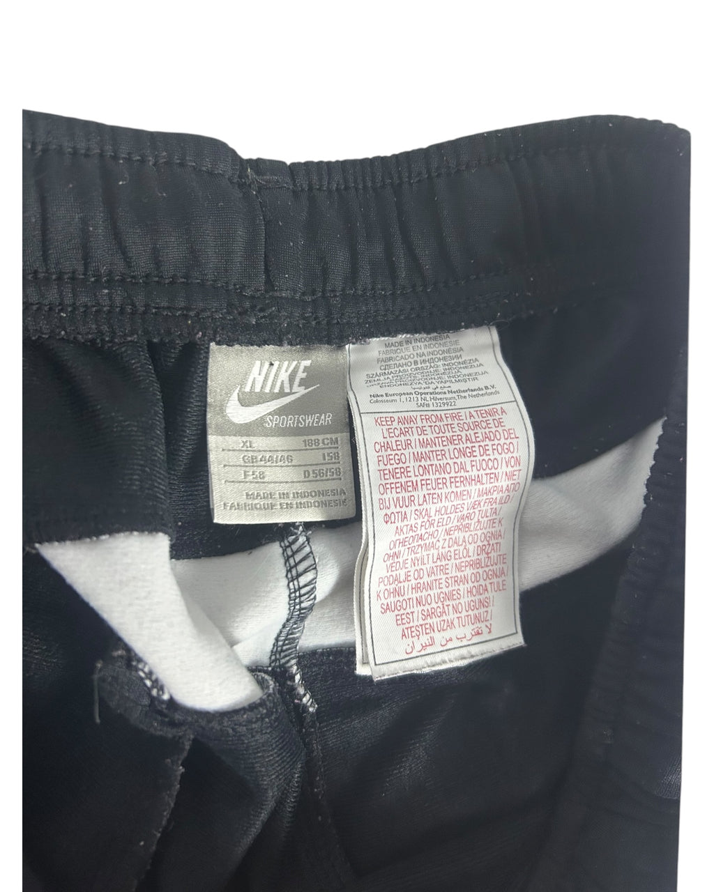 Nike Trackpants Black White