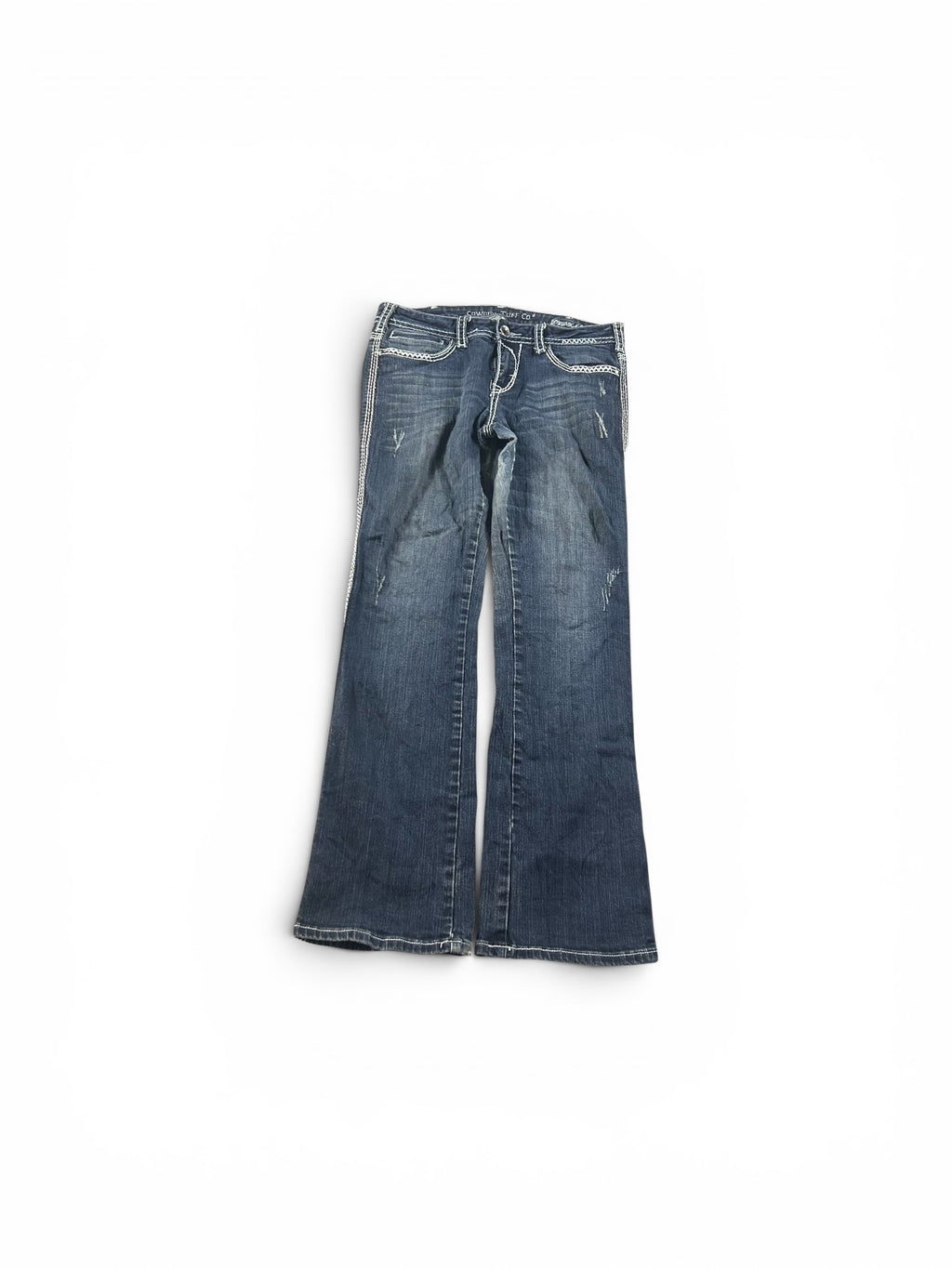 Y2K Bootcut Jeans Black