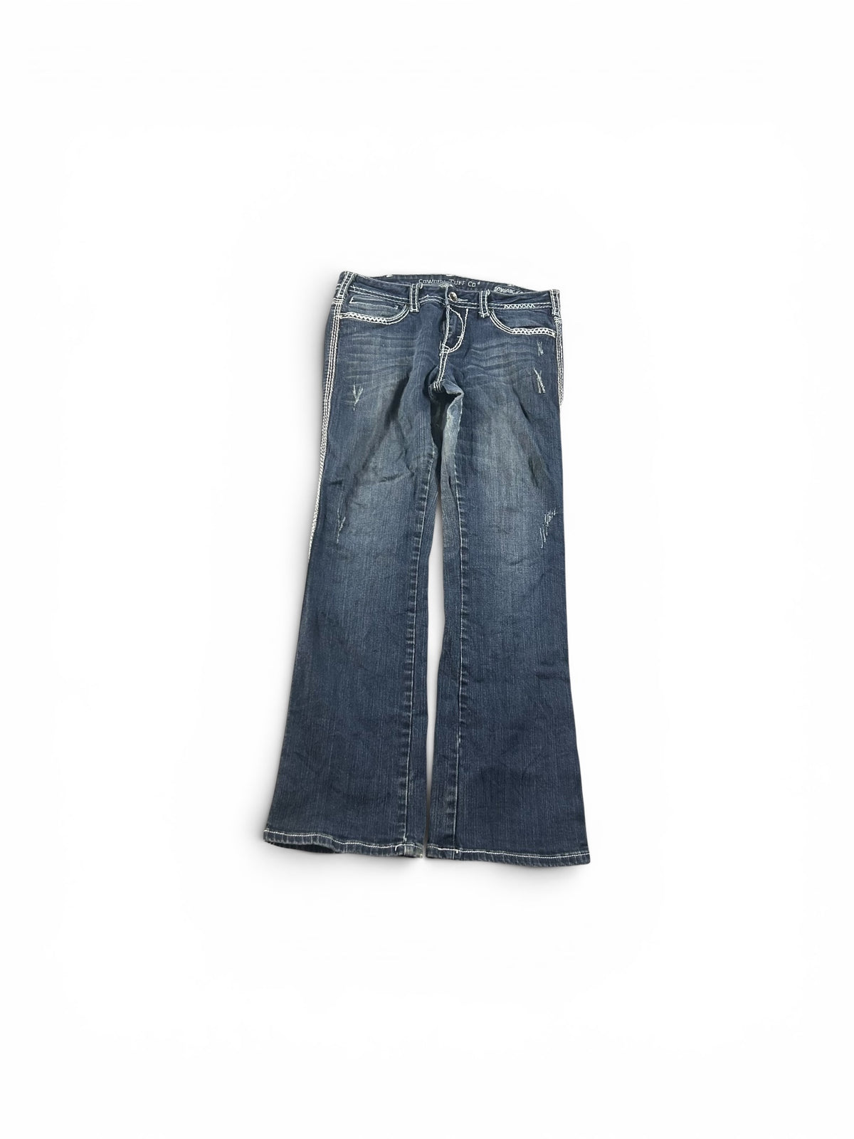 Y2K Bootcut Jeans Black