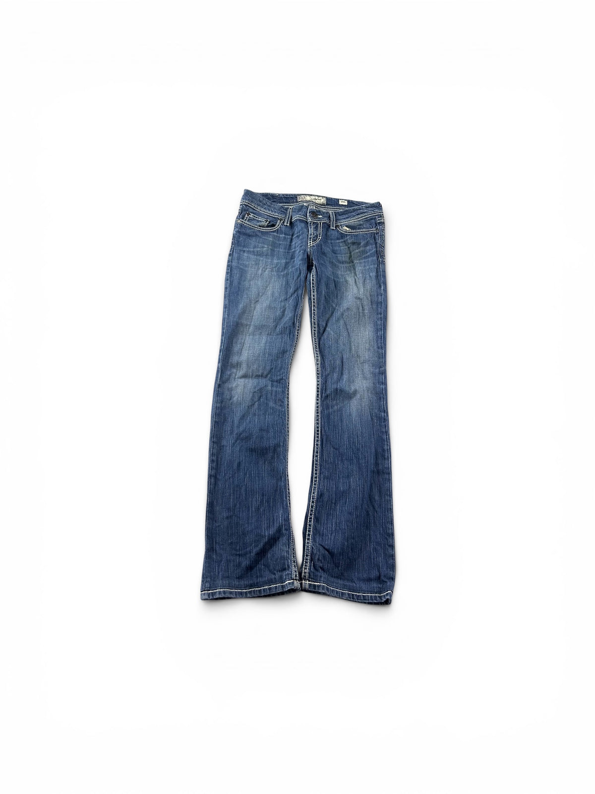 Y2K Bootcut Jeans Darkblue Woman