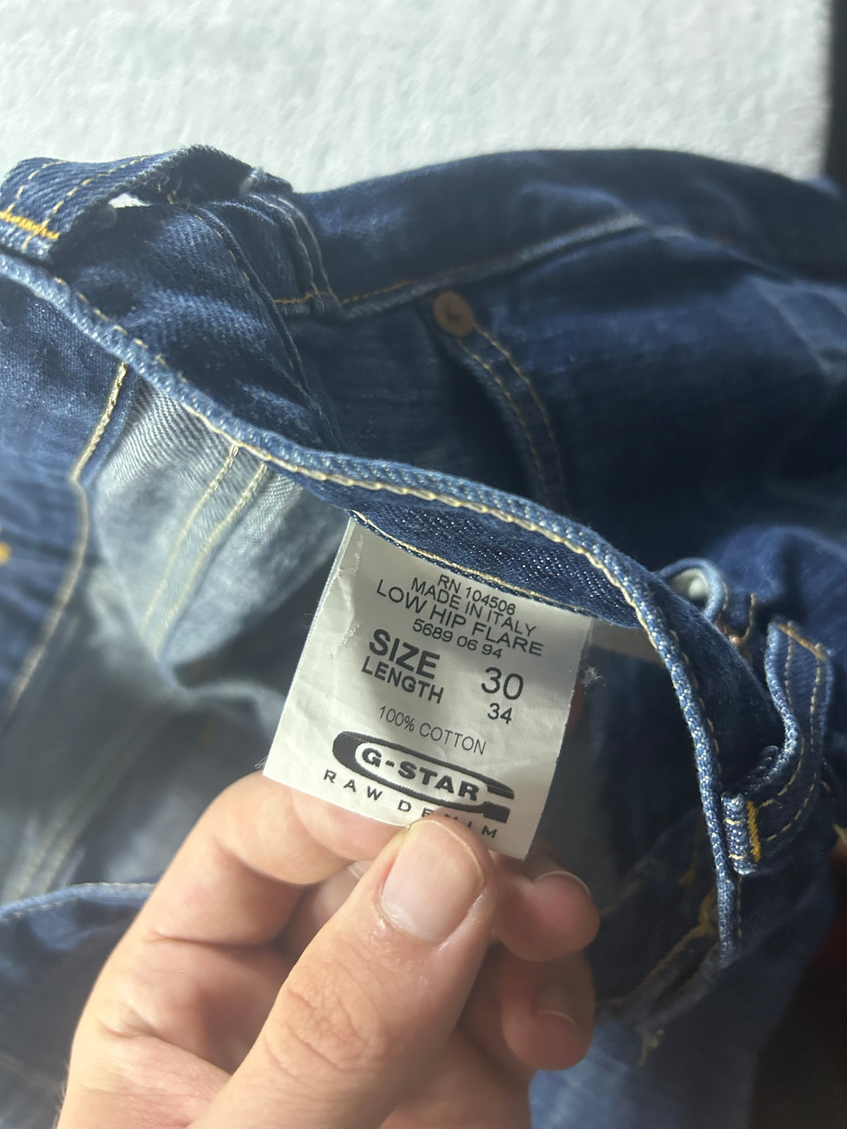 G-Star Bootcut Jeans Darkblue