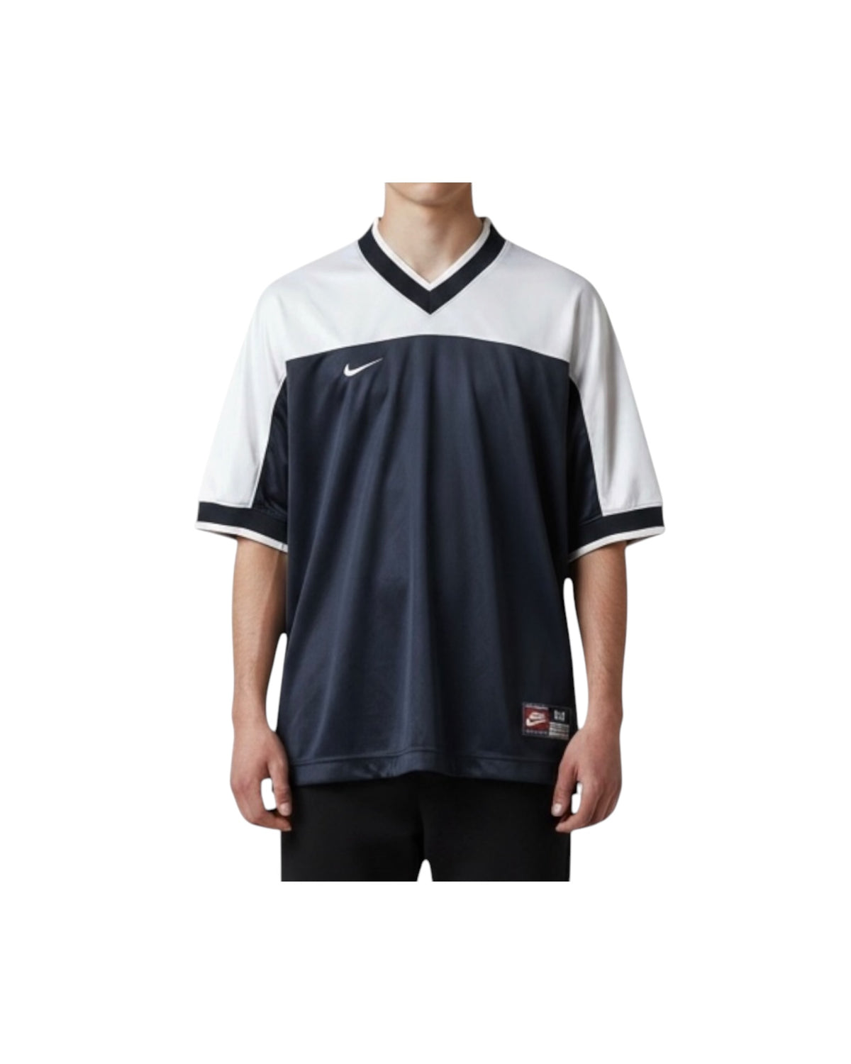 2000s Nike Shirt Black White