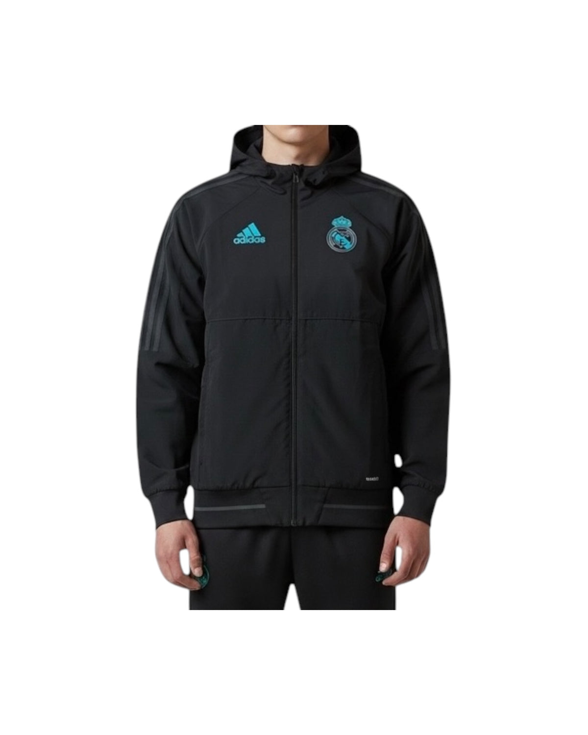 Real Madrid Trackjacket Black