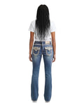 Y2K Bootcut Jeans Darkblue