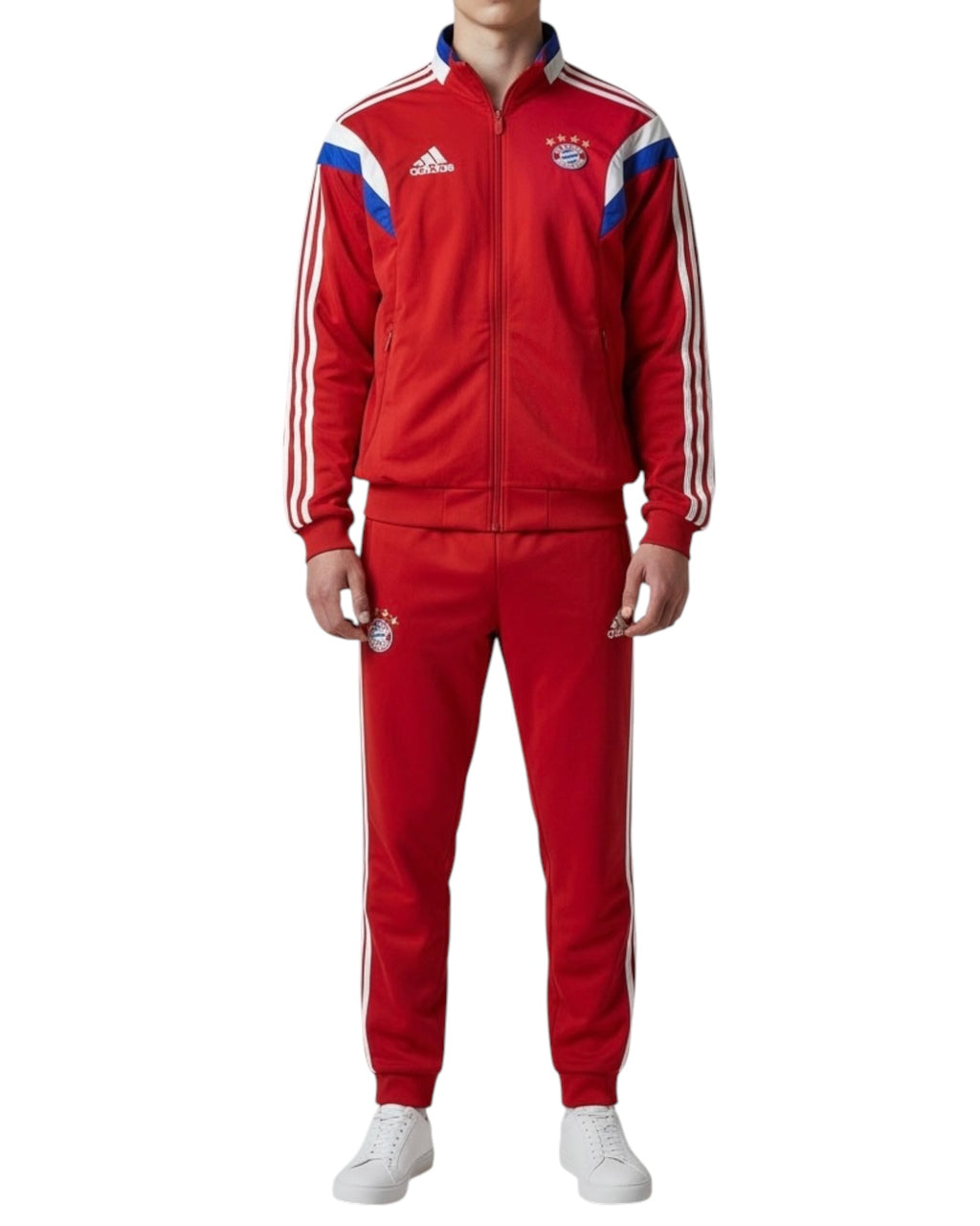 Bayern Tracksuit Red
