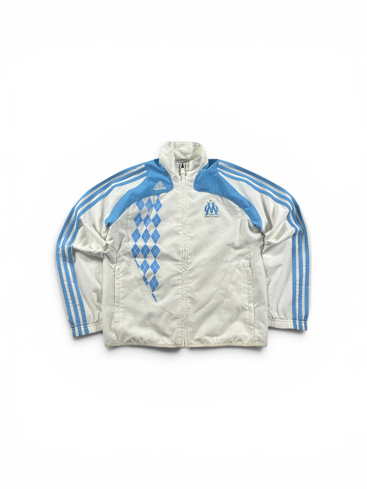 Marseille Trackjacket White Blue