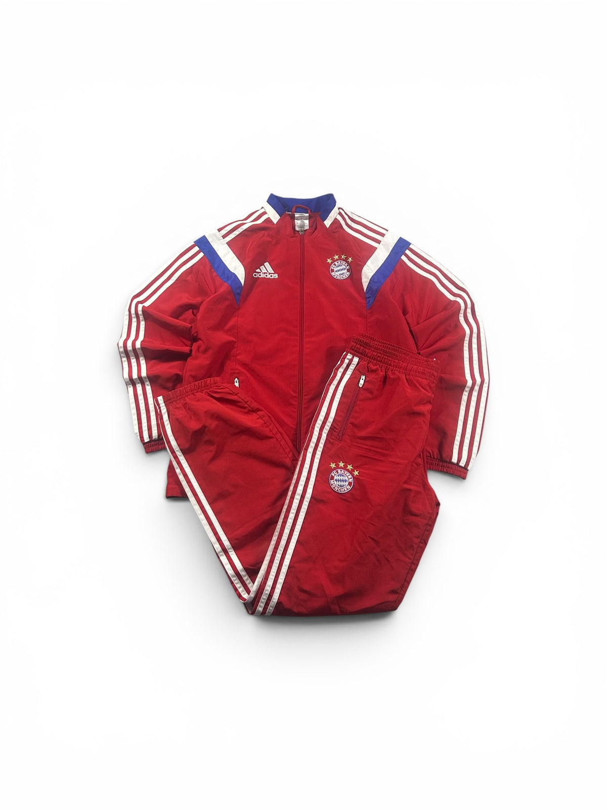 Bayern Tracksuit Red