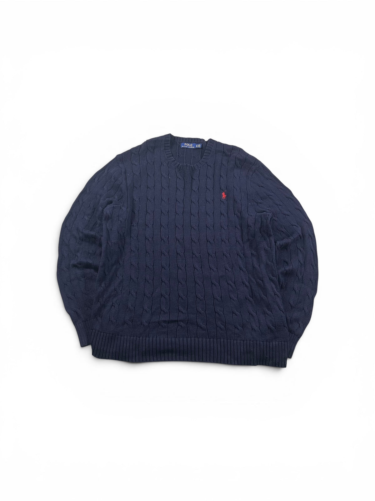 Ralph Lauren Cable Knit Sweater Darkblue
