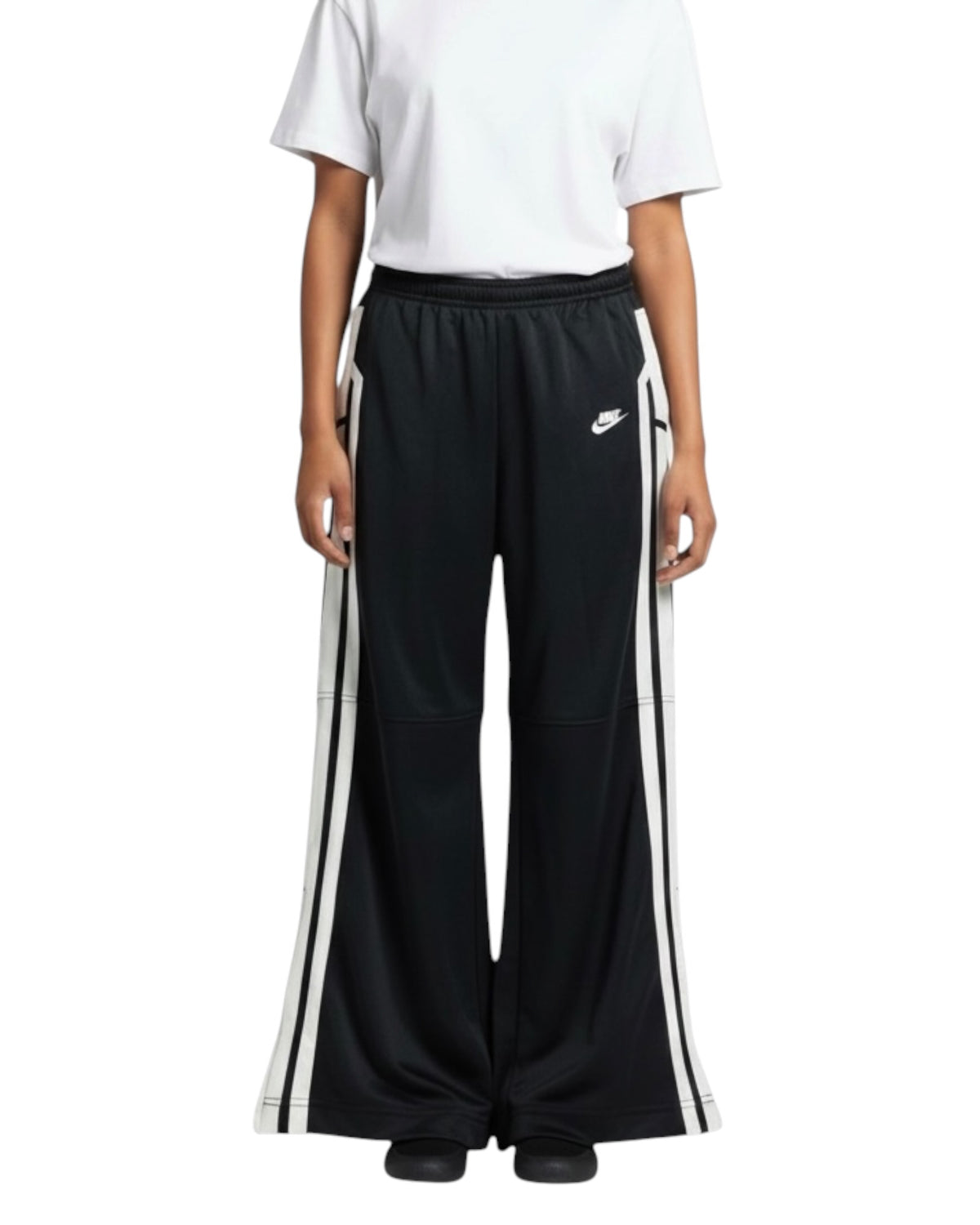 Nike Trackpants Black Wide Leg