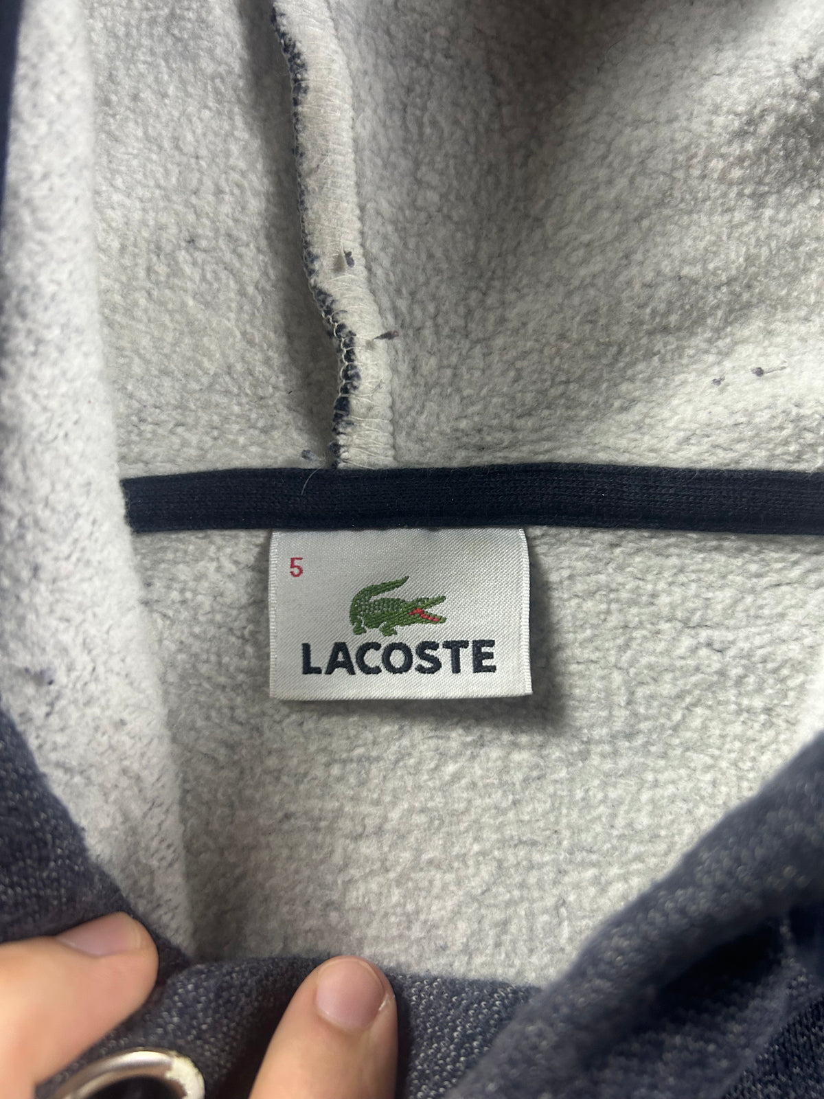 Lacoste Sweater Grey