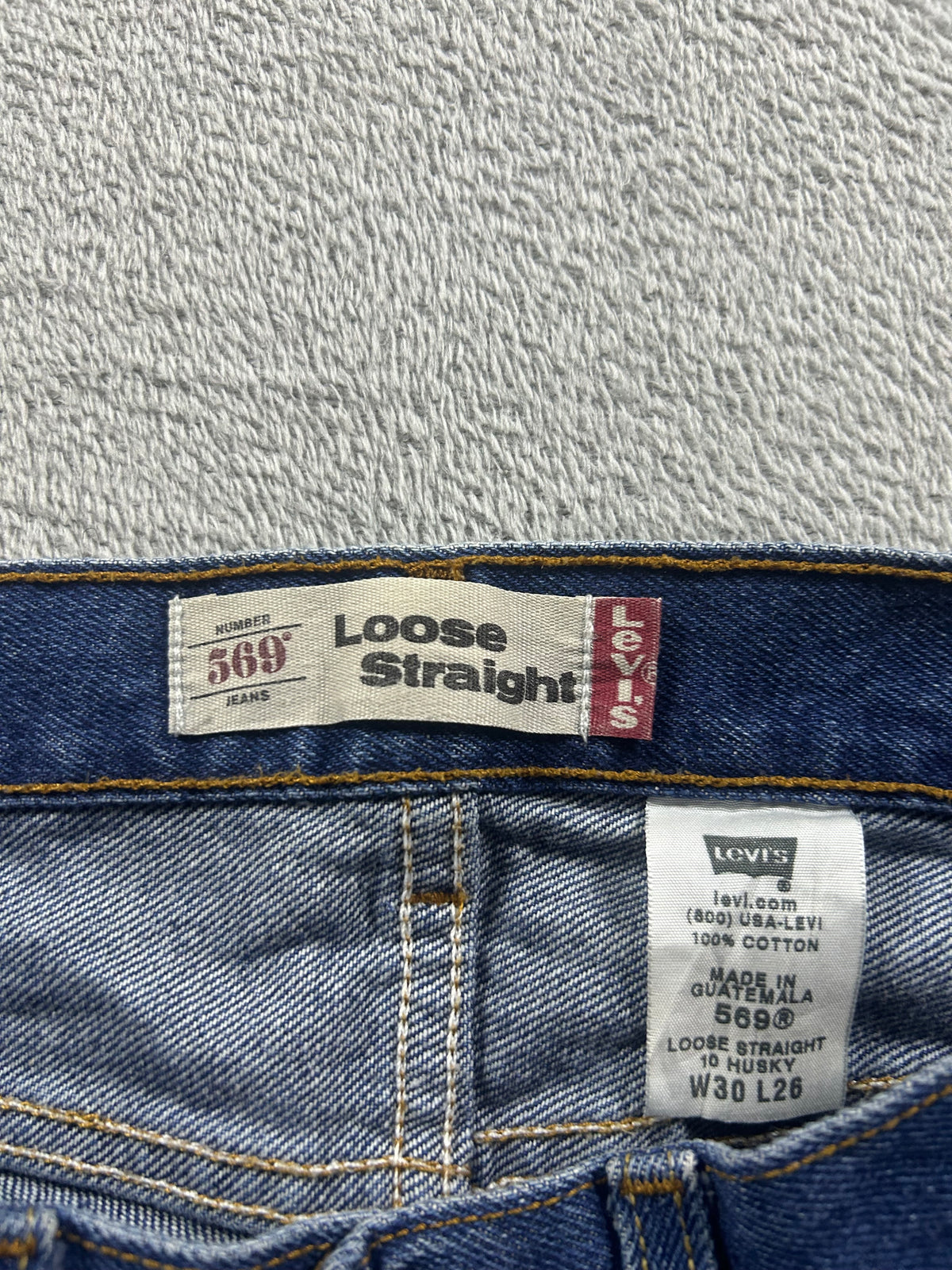 Levi’s Jeans Darkblue Loose Straight