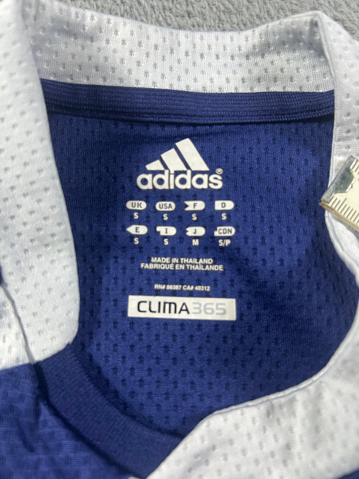 Adidas Shirt Blue White