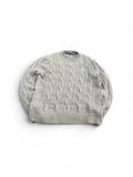 Ralph Lauren Cable Knit Sweater Grey