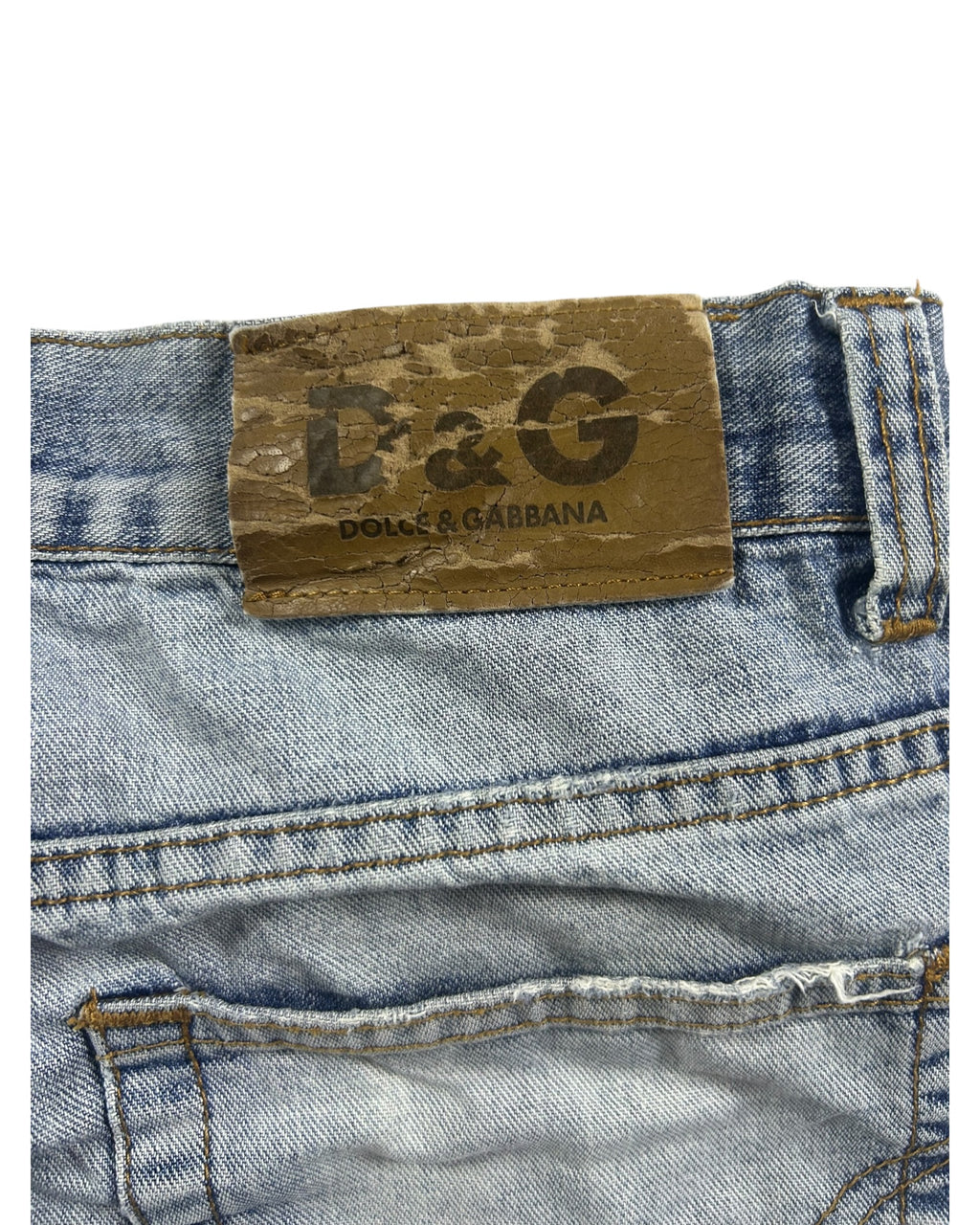 D&G Designer Jeans Washed Blue
