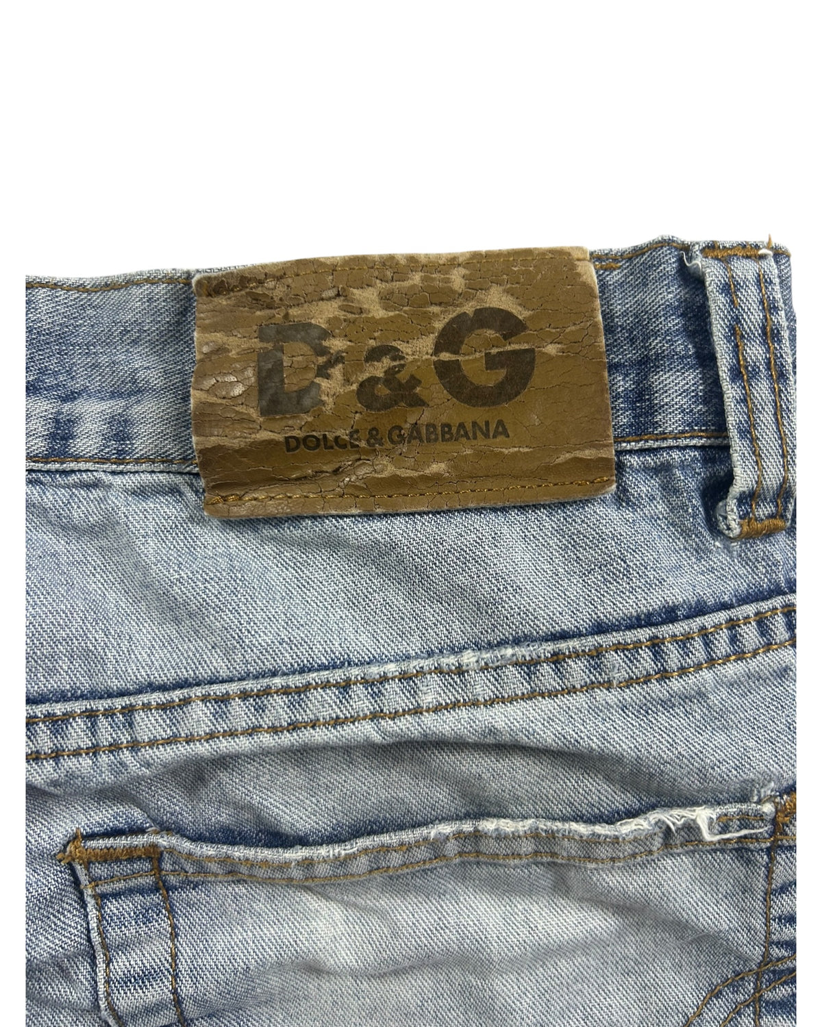 D&G Designer Jeans Washed Blue