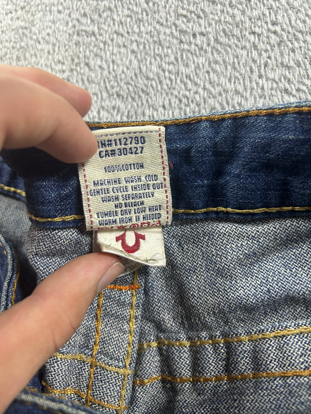True Religion Bootcut Jeans Darkblue