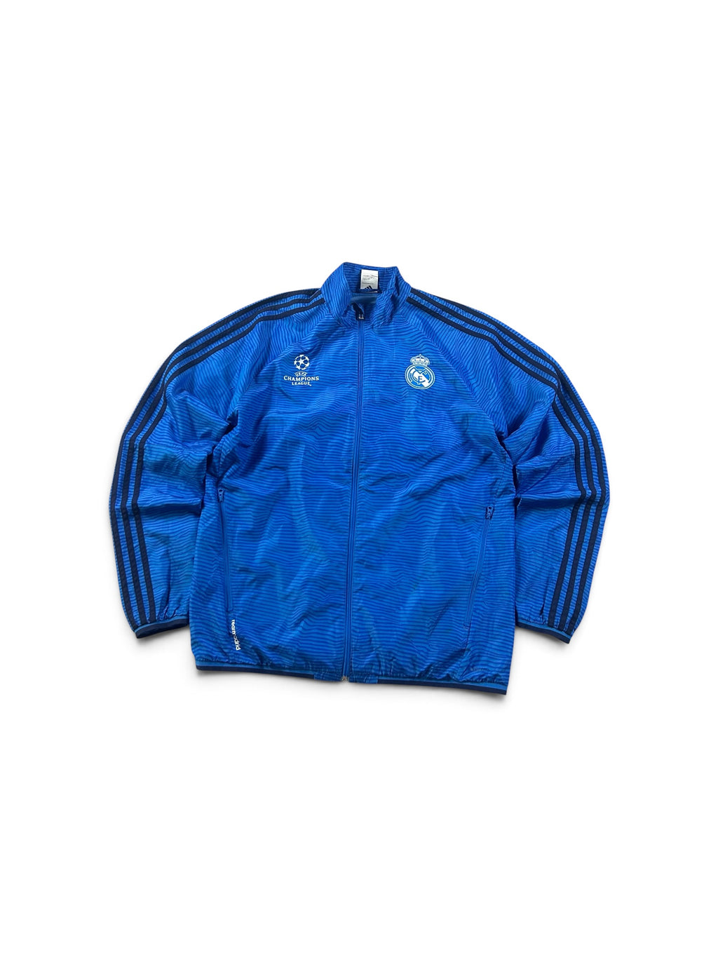 Real Madrid Champions League Trackjacket Blue 2015